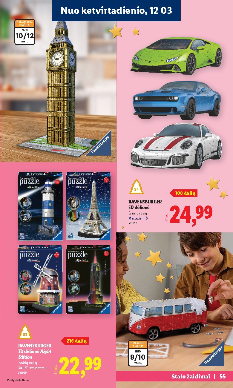 lidl - Žaislų katalogas (2026-11-02 - 2026-12-27) - page: 55