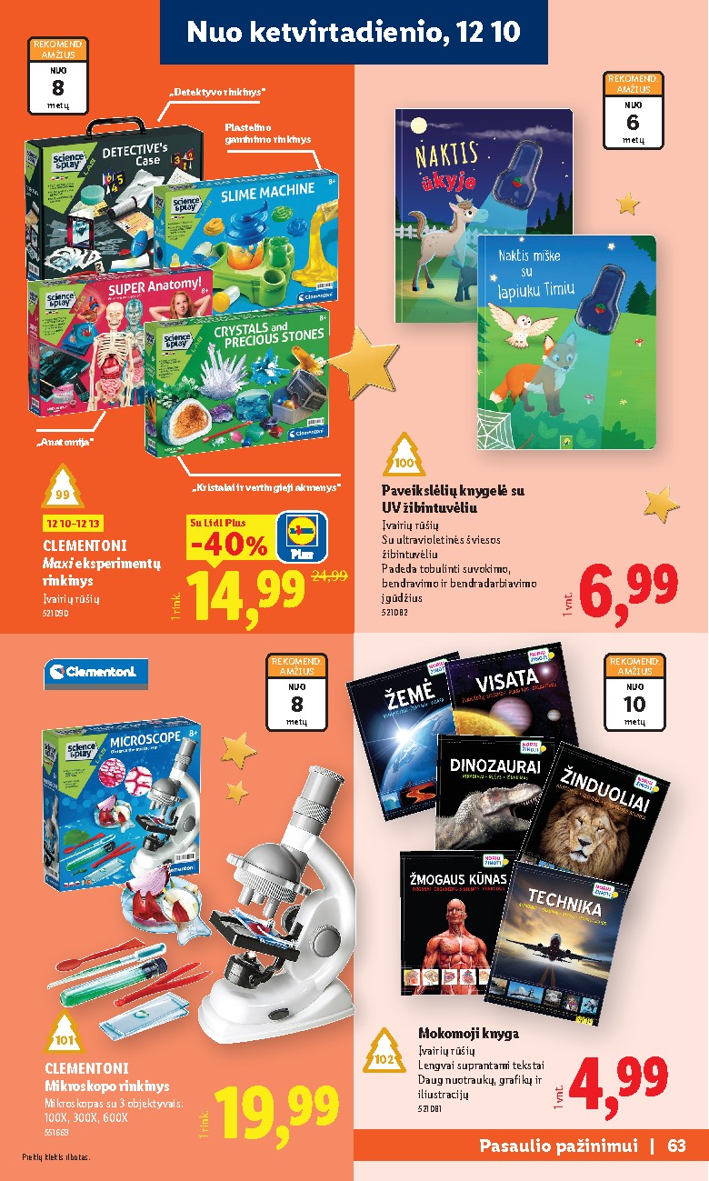lidl - Žaislų katalogas (2026-11-02 - 2026-12-27) - page: 63