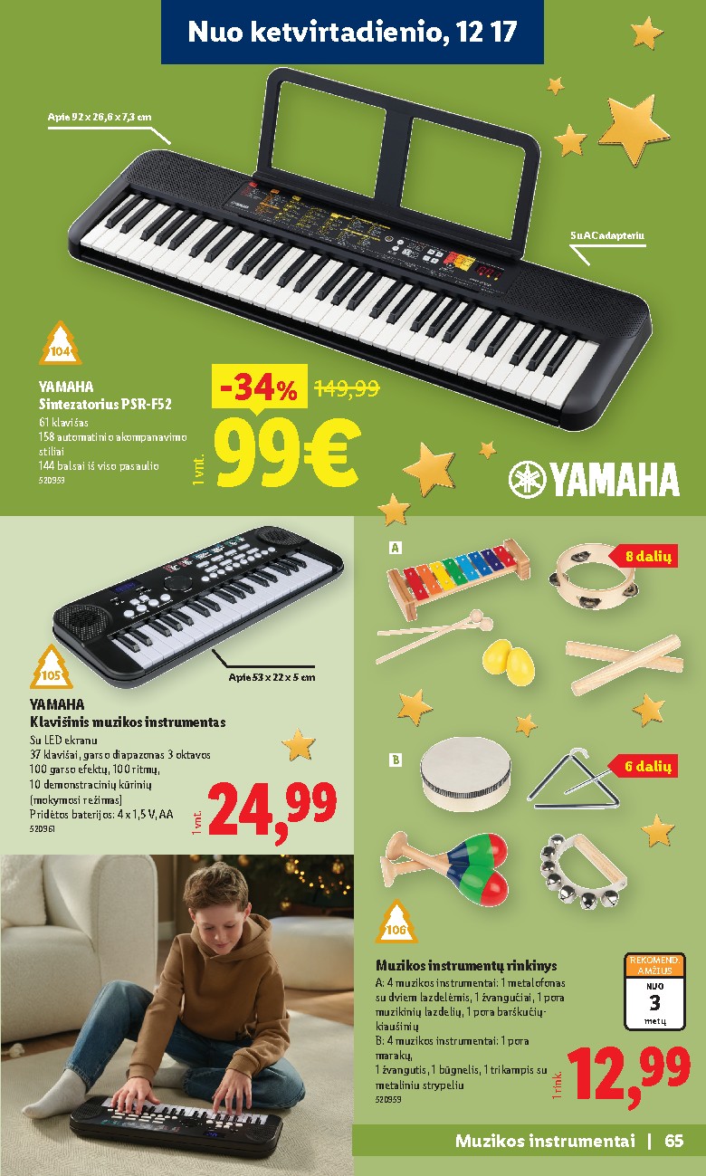 lidl - Žaislų katalogas (2026-11-02 - 2026-12-27) - page: 65