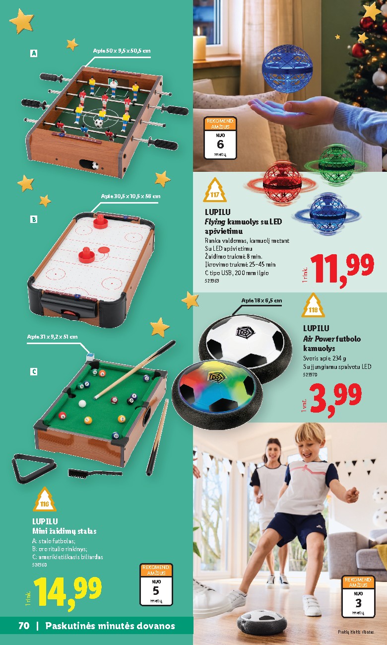 lidl - Žaislų katalogas (2026-11-02 - 2026-12-27) - page: 70