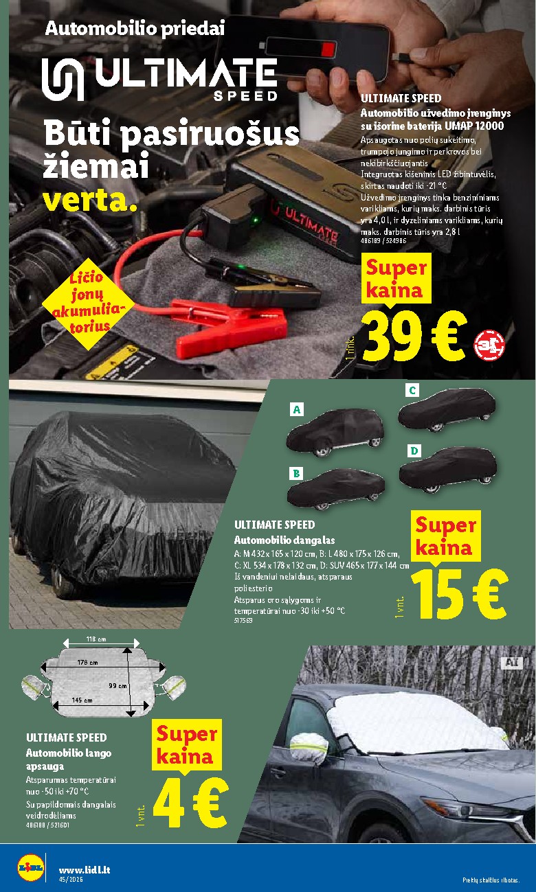 lidl - NE MAISTO PREKIŲ PASIŪLYMAI (2026-11-02 - 2026-11-08) - page: 2