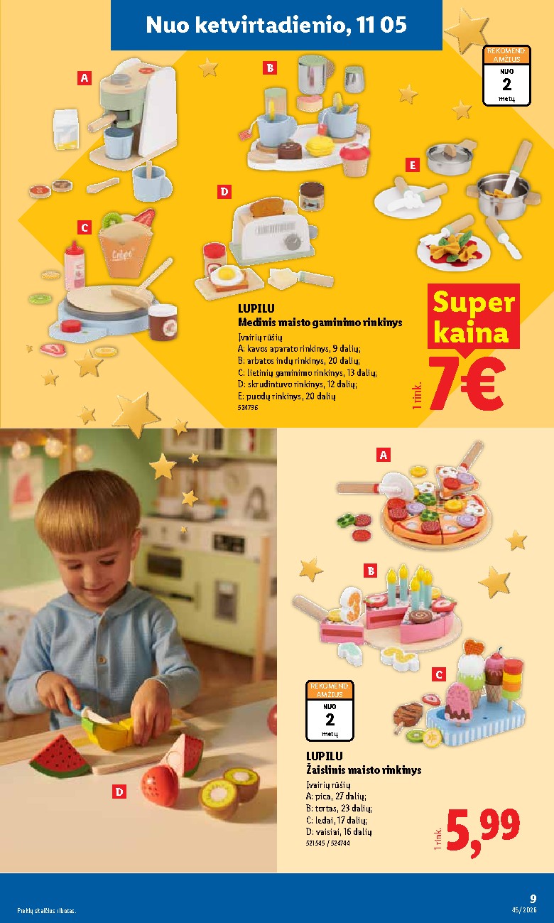 lidl - NE MAISTO PREKIŲ PASIŪLYMAI (2026-11-02 - 2026-11-08) - page: 9