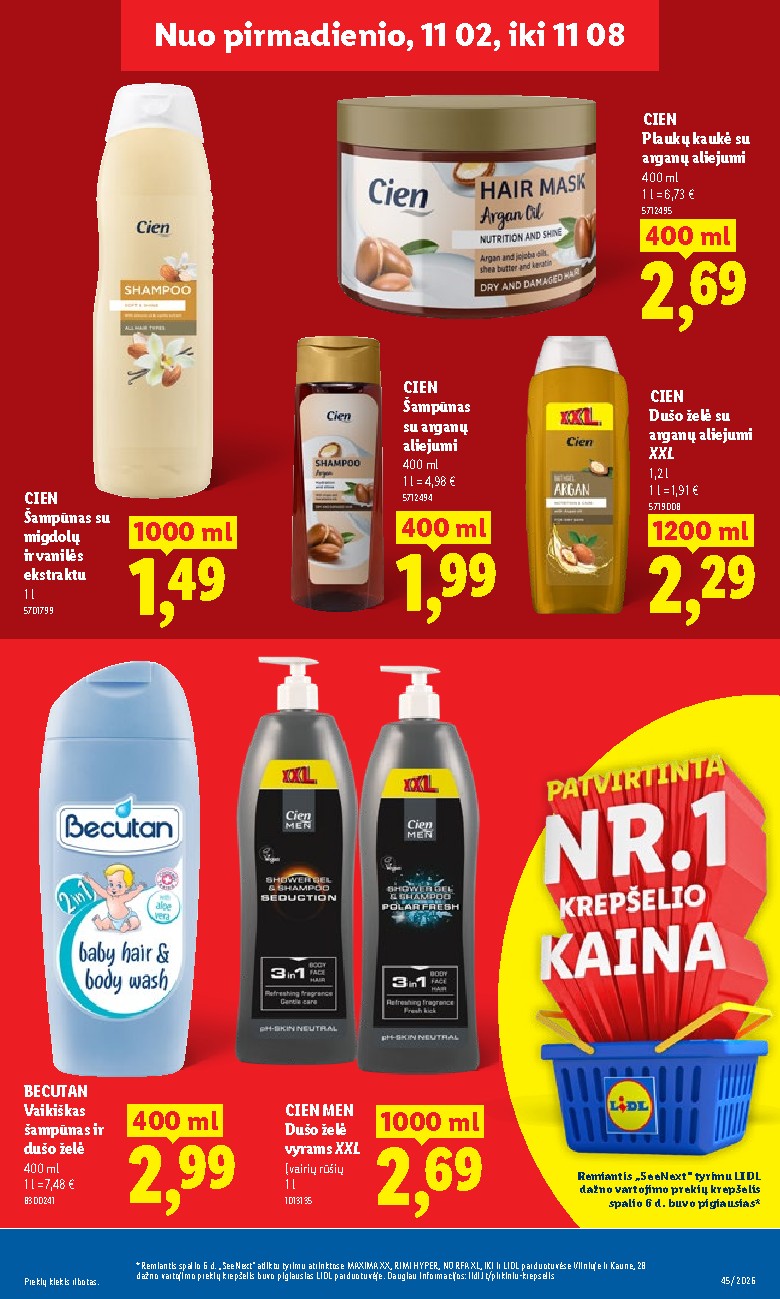 lidl - MAISTO PREKIŲ PASIŪLYMAI (2026-11-02 - 2026-11-08) - page: 17