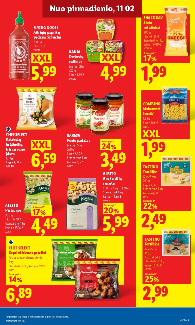 lidl - MAISTO PREKIŲ PASIŪLYMAI (2026-11-02 - 2026-11-08) - page: 21
