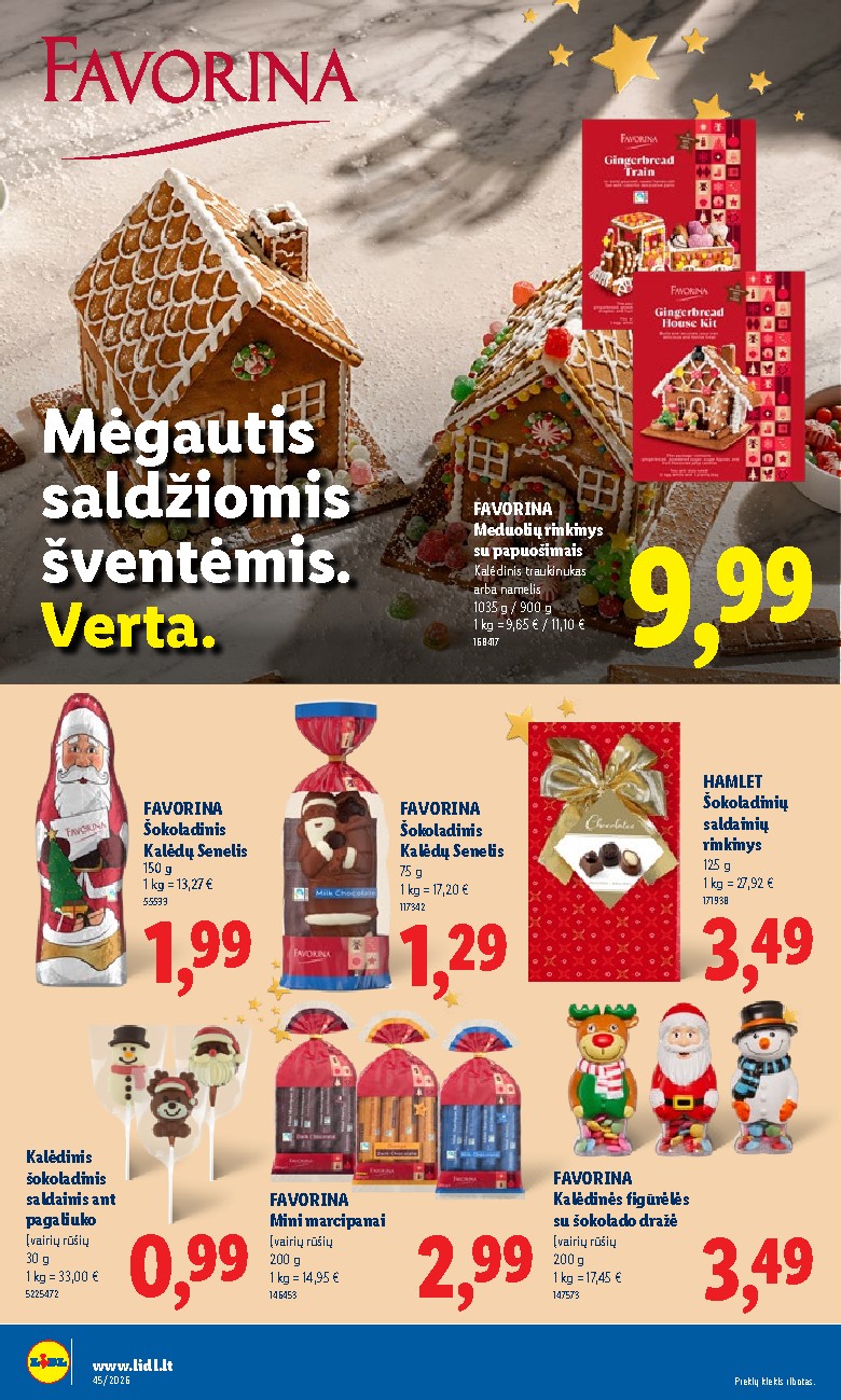 lidl - MAISTO PREKIŲ PASIŪLYMAI (2026-11-02 - 2026-11-08) - page: 24