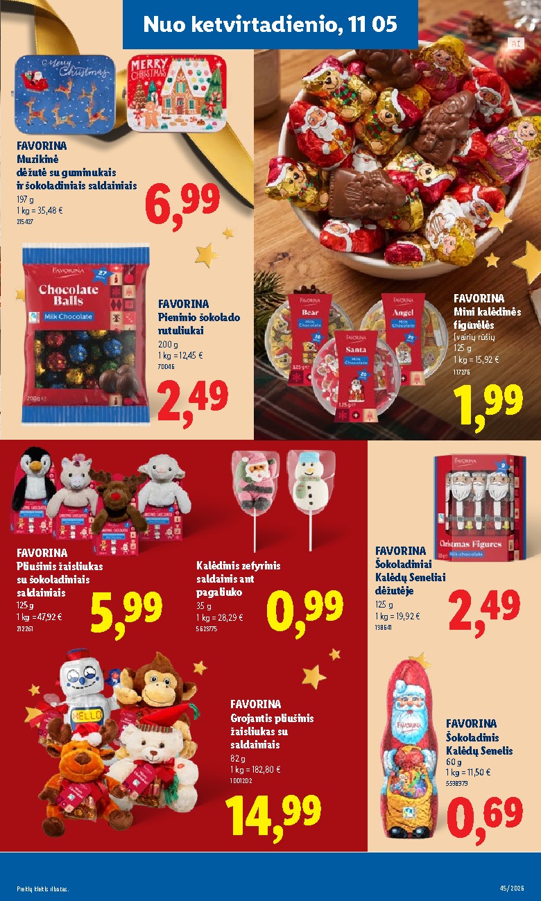 lidl - MAISTO PREKIŲ PASIŪLYMAI (2026-11-02 - 2026-11-08) - page: 25
