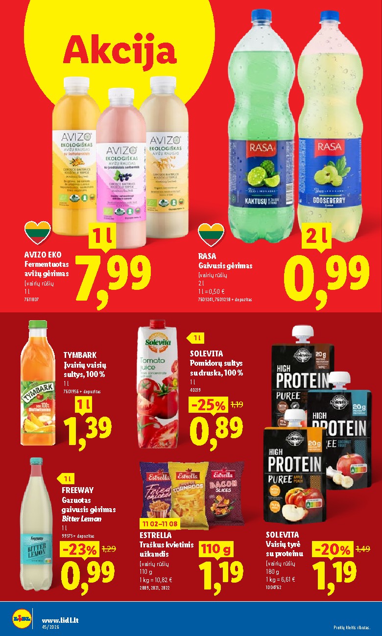 lidl - MAISTO PREKIŲ PASIŪLYMAI (2026-11-02 - 2026-11-08) - page: 26