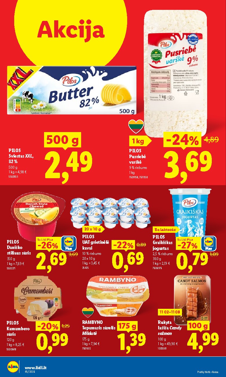 lidl - MAISTO PREKIŲ PASIŪLYMAI (2026-11-02 - 2026-11-08) - page: 28