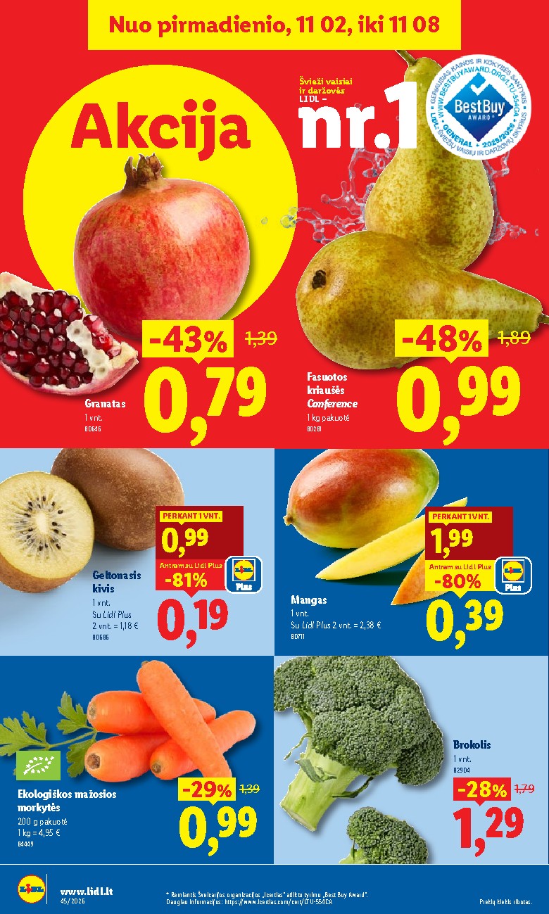 lidl - MAISTO PREKIŲ PASIŪLYMAI (2026-11-02 - 2026-11-08) - page: 4