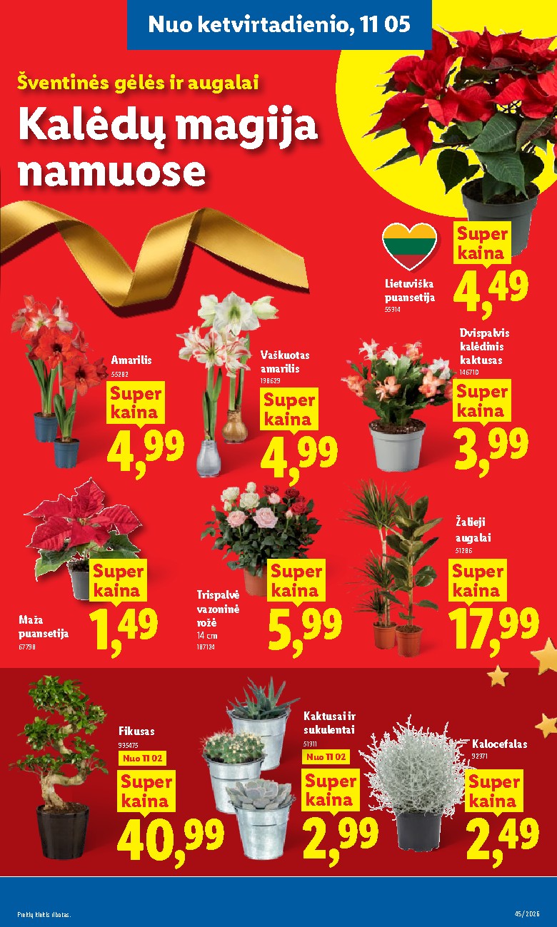 lidl - MAISTO PREKIŲ PASIŪLYMAI (2026-11-02 - 2026-11-08) - page: 33