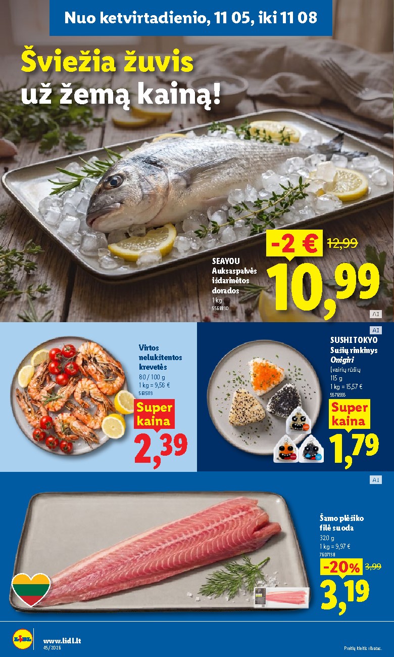 lidl - MAISTO PREKIŲ PASIŪLYMAI (2026-11-02 - 2026-11-08) - page: 34