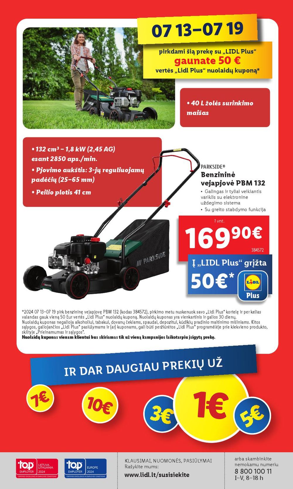 lidl - LIDL - Ne maisto prekių pasiūlymai (2024 07 08 - 2024 07 14) - page: 72