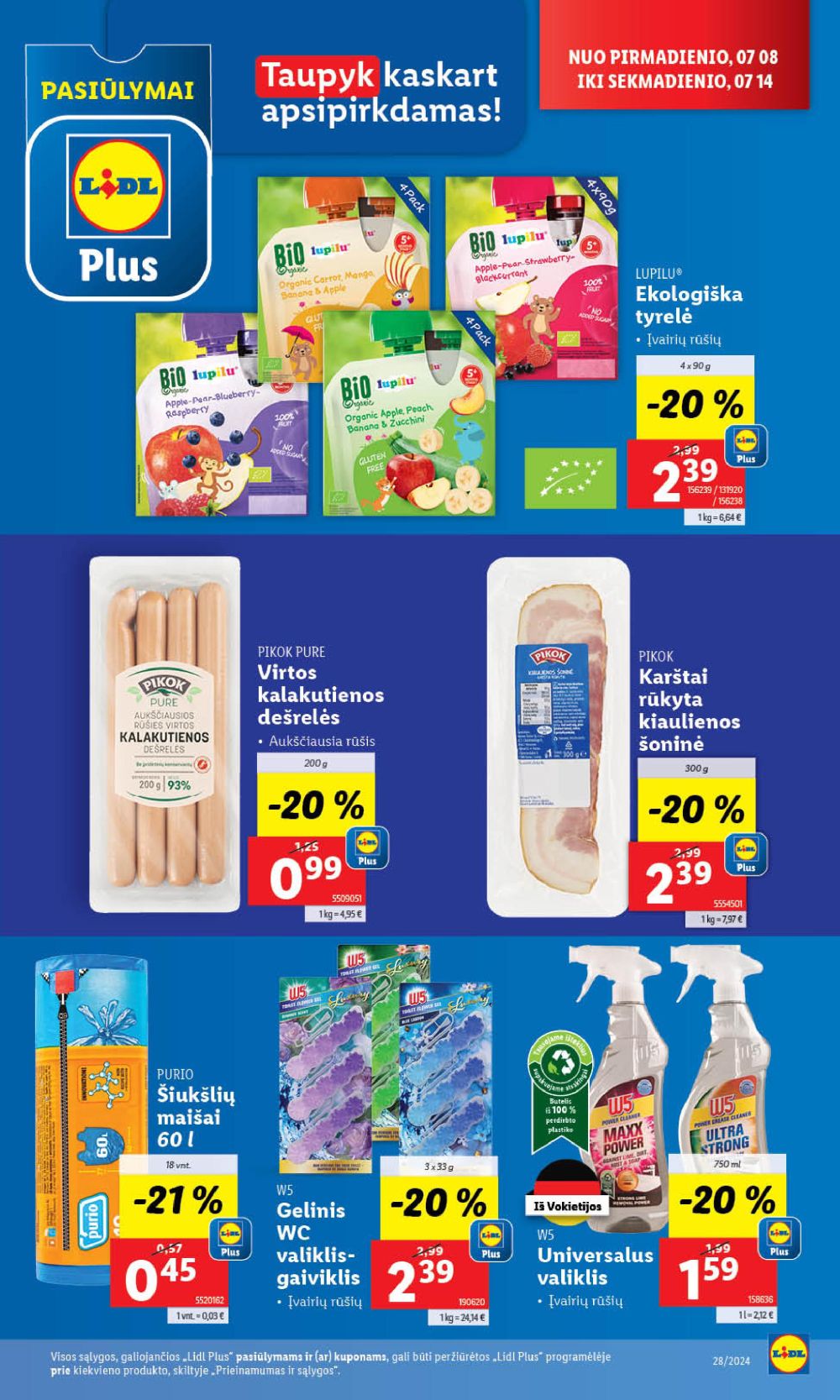 lidl - LIDL - Maisto prekių pasiūlymai (2024 07 08 - 2024 07 14) - page: 9