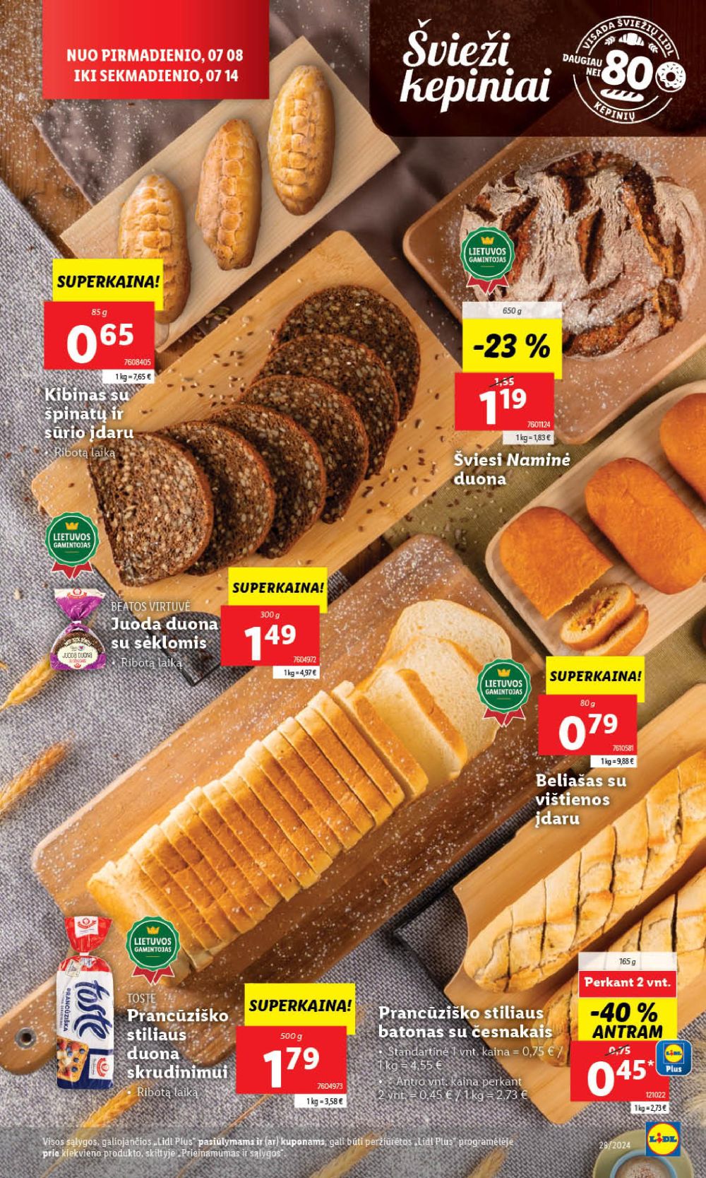 lidl - LIDL - Maisto prekių pasiūlymai (2024 07 08 - 2024 07 14) - page: 20