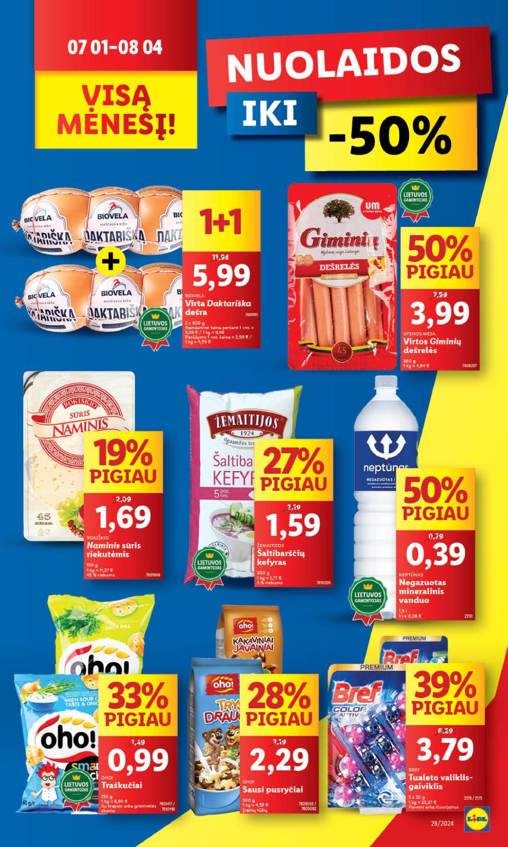 lidl - LIDL - Maisto prekių pasiūlymai (2024 07 08 - 2024 07 14) - page: 10