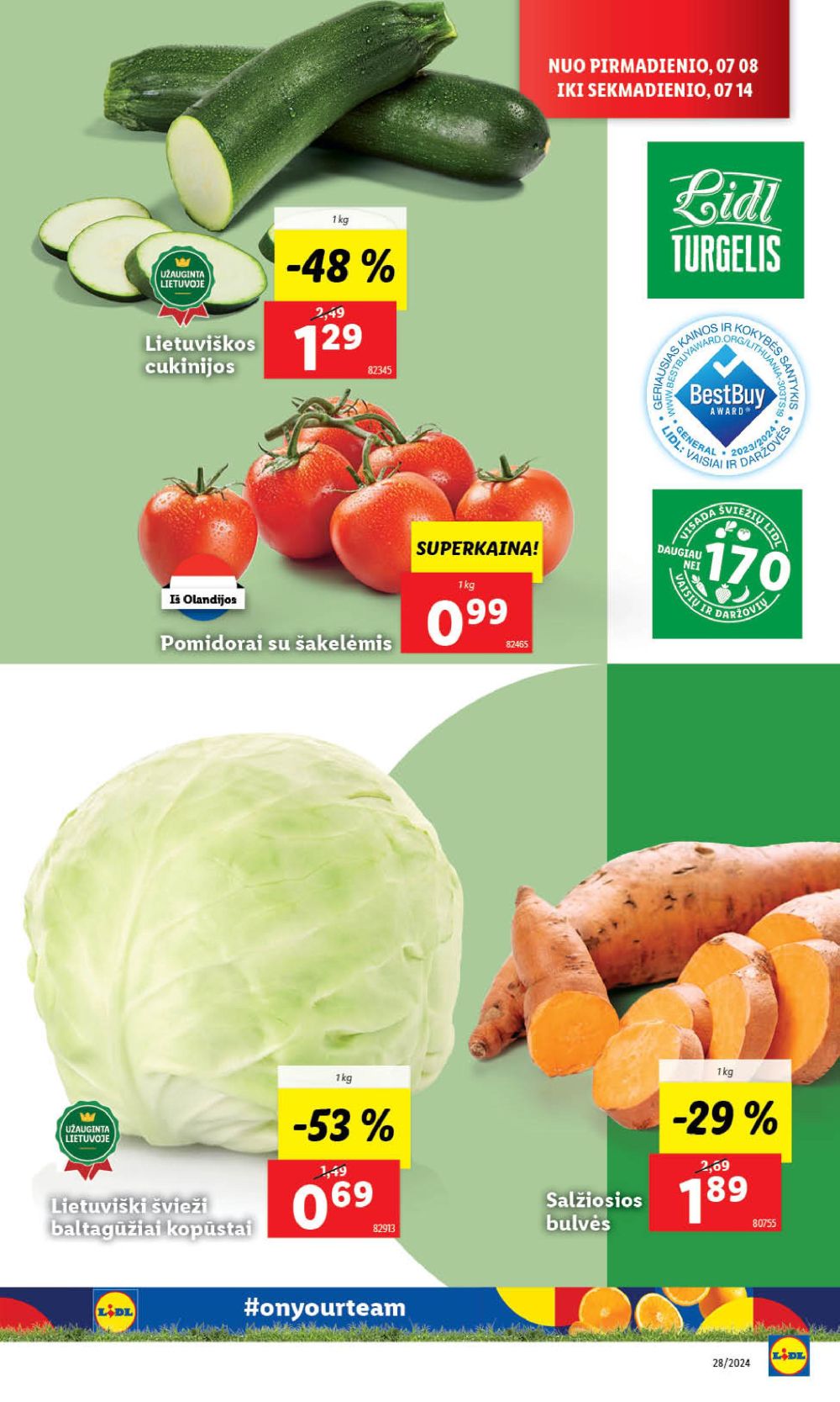 lidl - LIDL - Maisto prekių pasiūlymai (2024 07 08 - 2024 07 14) - page: 7