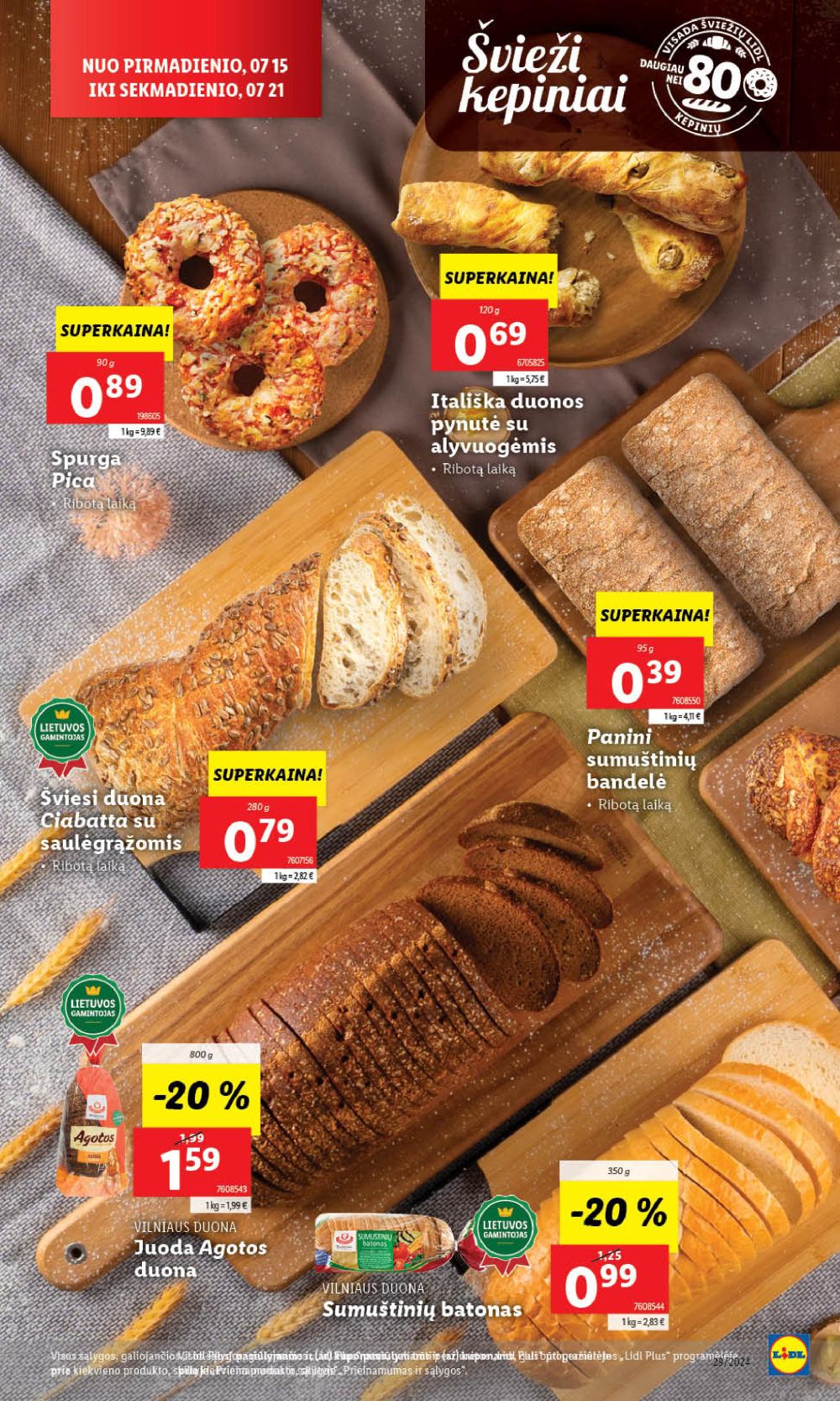 lidl - LIDL - Maisto prekių pasiūlymai (2024 07 15 - 2024 07 21) - page: 16