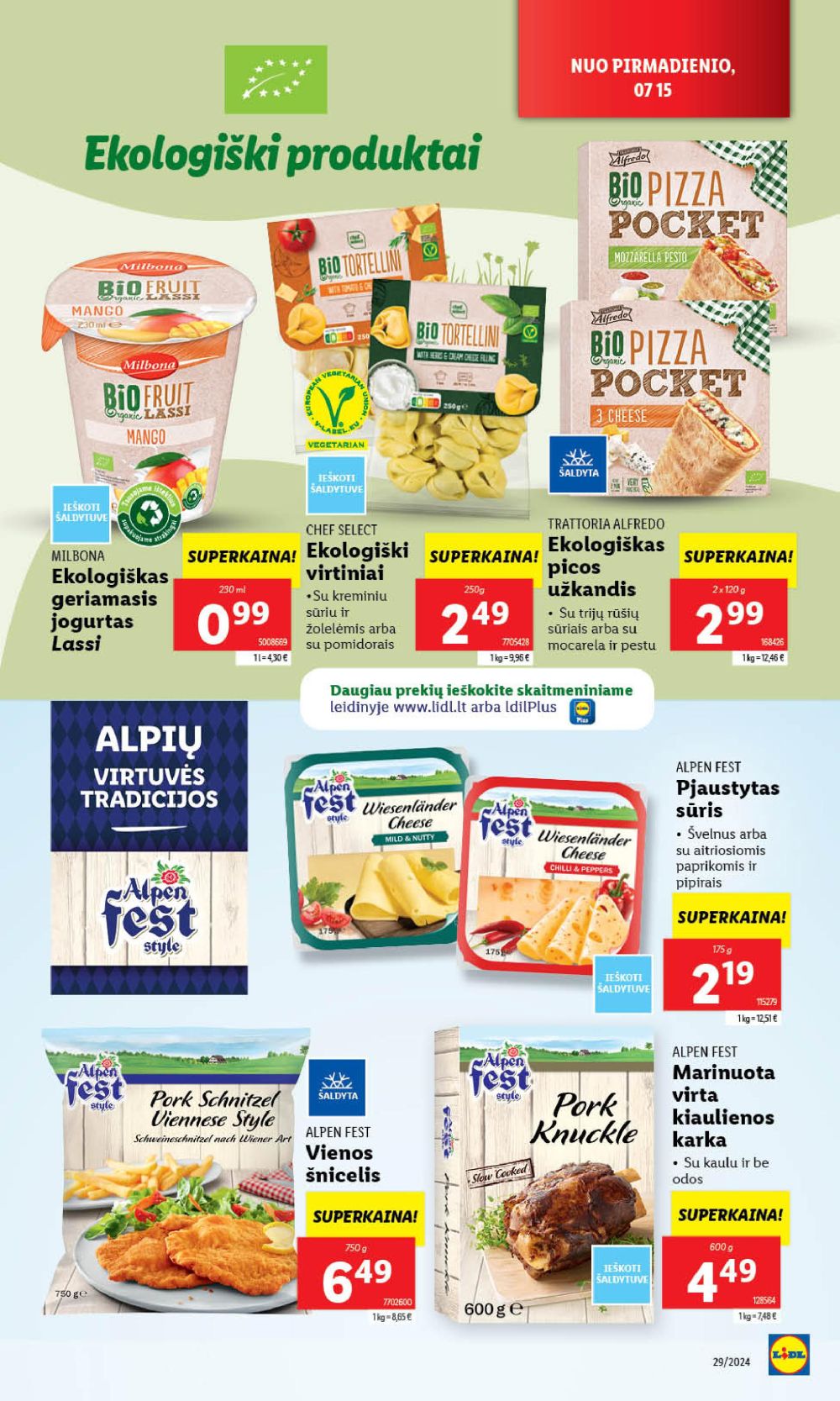 lidl - LIDL - Maisto prekių pasiūlymai (2024 07 15 - 2024 07 21) - page: 20