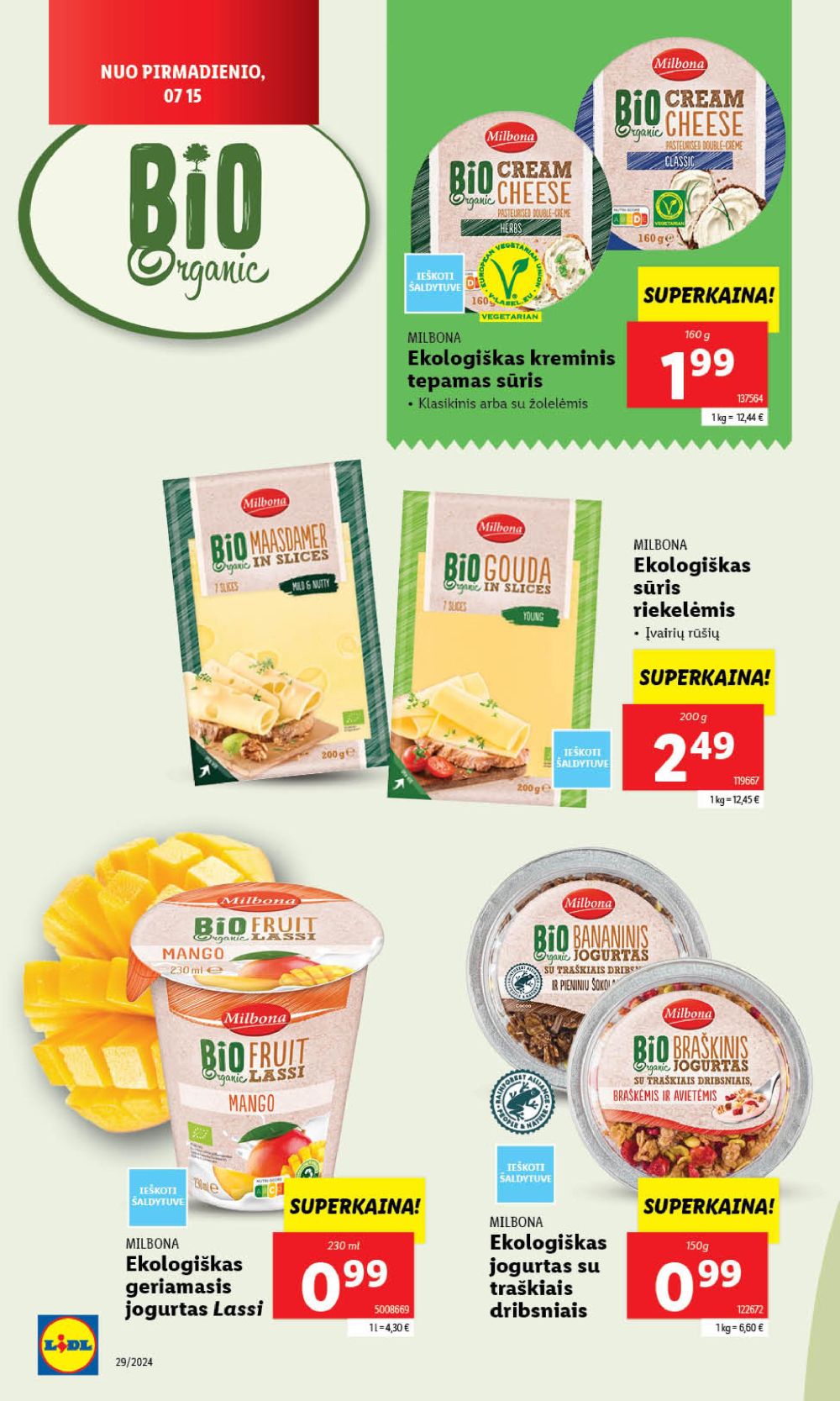 lidl - LIDL - BIO ORGANIC - tausokime planetą (2024 07 15 - 2024 07 21) - page: 2