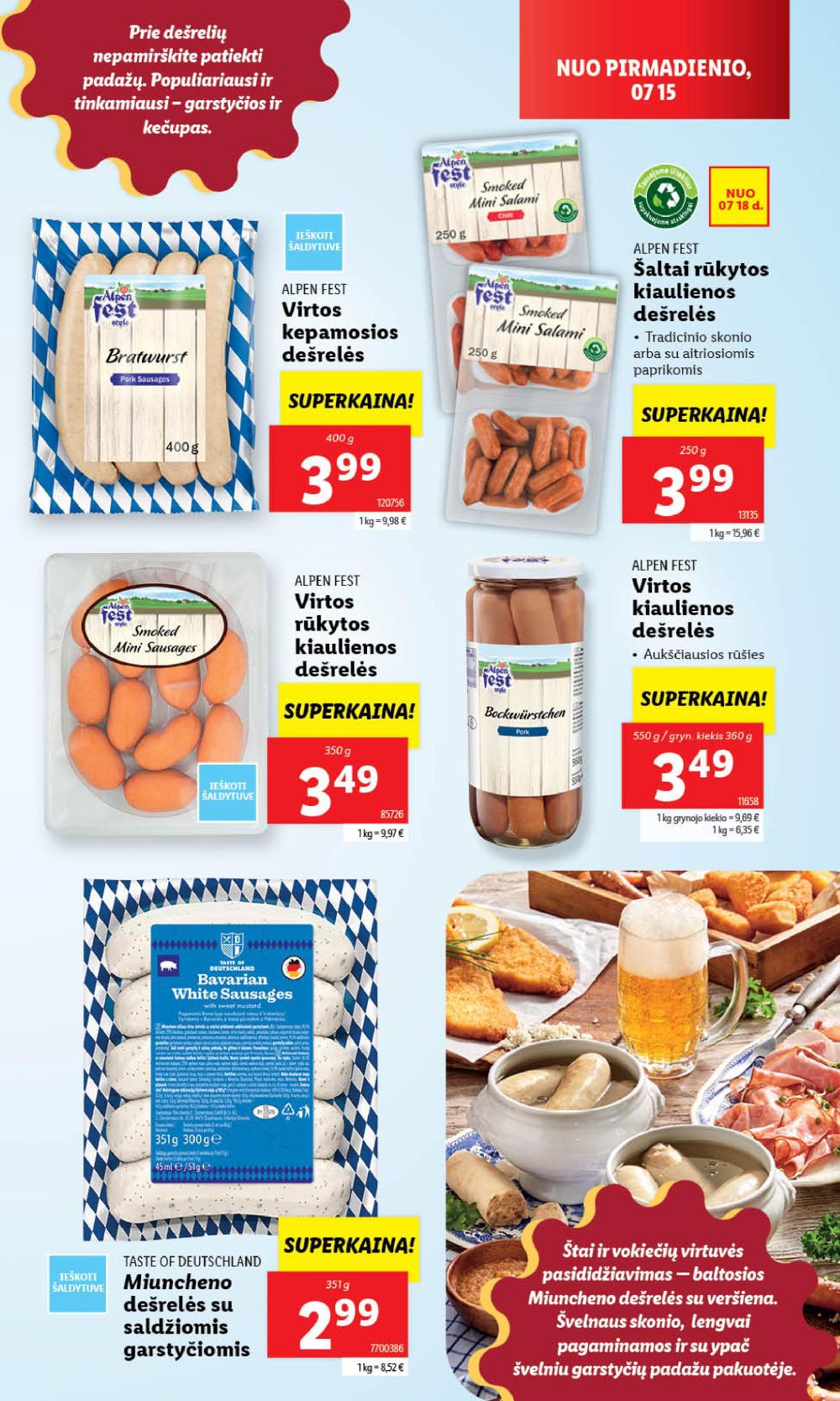 lidl - LIDL - Alpių virtuvės tradicijos (2024 07 15 - 2024 07 21) - page: 3