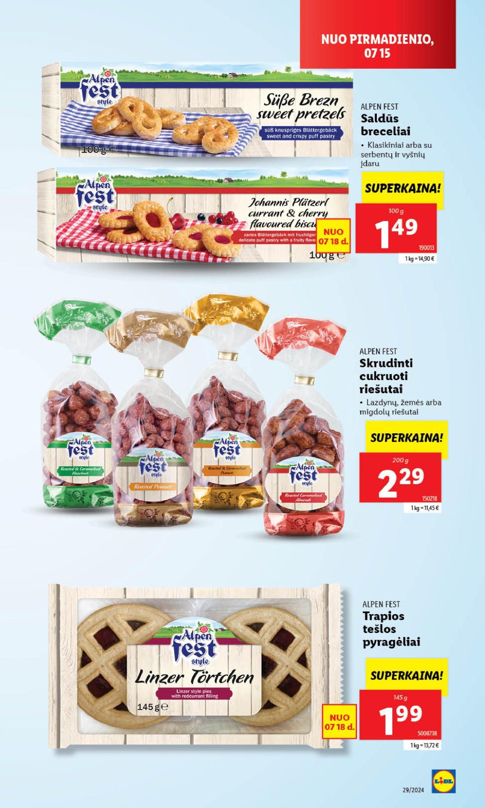 lidl - LIDL - Alpių virtuvės tradicijos (2024 07 15 - 2024 07 21) - page: 7