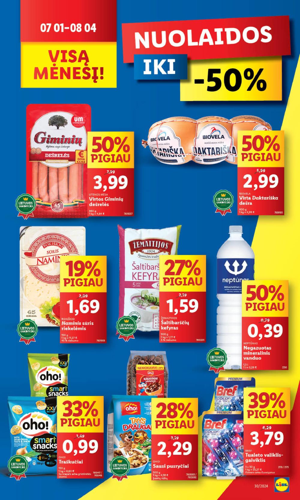 lidl - LIDL - Maisto prekių pasiūlymai (2024 07 22 - 2024 07 28) - page: 10