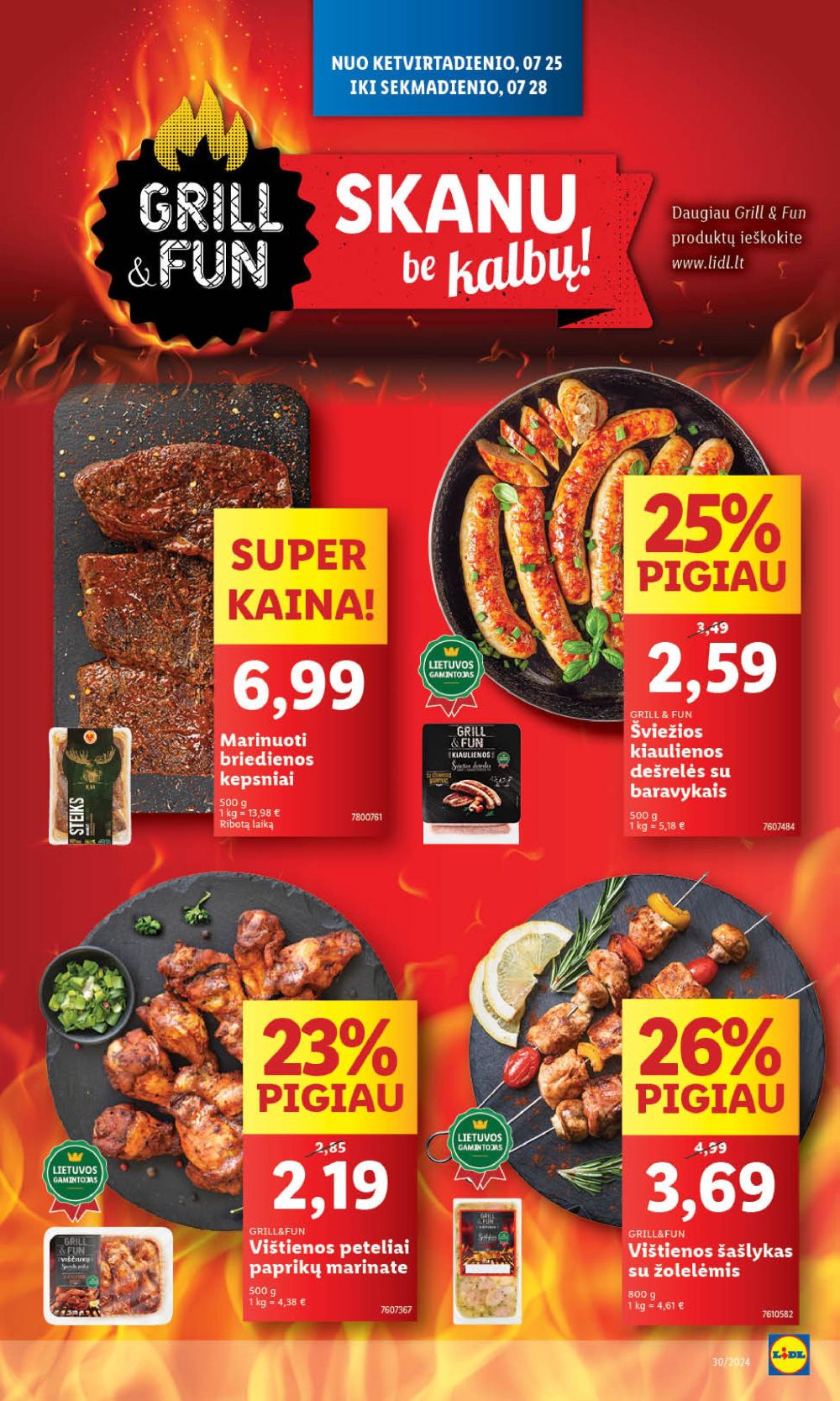 lidl - LIDL - Maisto prekių pasiūlymai (2024 07 22 - 2024 07 28) - page: 40