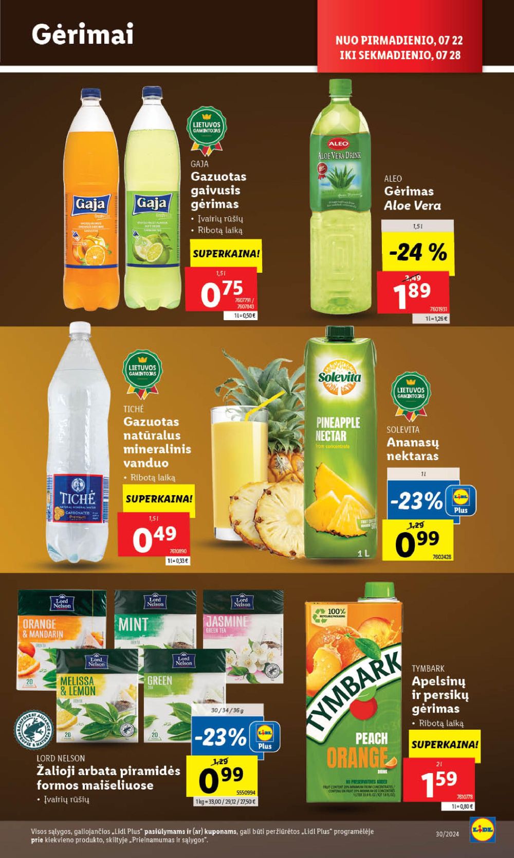 lidl - LIDL - Maisto prekių pasiūlymai (2024 07 22 - 2024 07 28) - page: 27