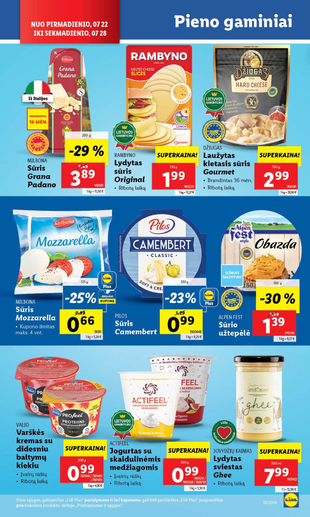 lidl - LIDL - Maisto prekių pasiūlymai (2024 07 22 - 2024 07 28) - page: 20