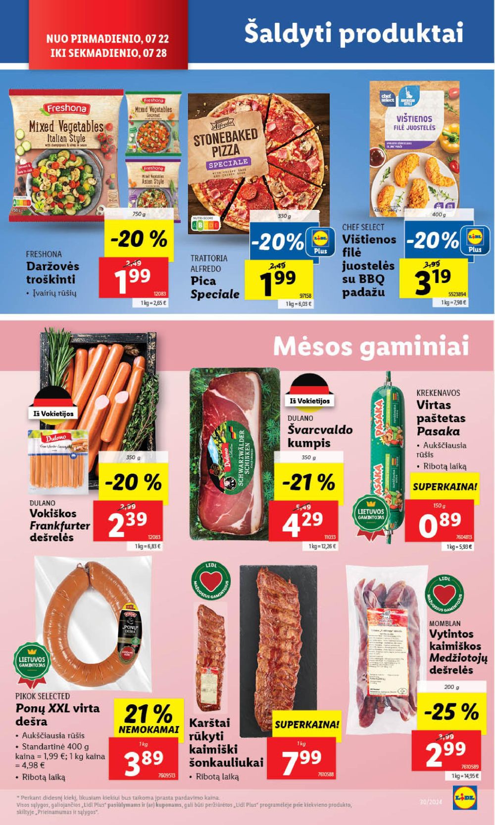 lidl - LIDL - Maisto prekių pasiūlymai (2024 07 22 - 2024 07 28) - page: 24