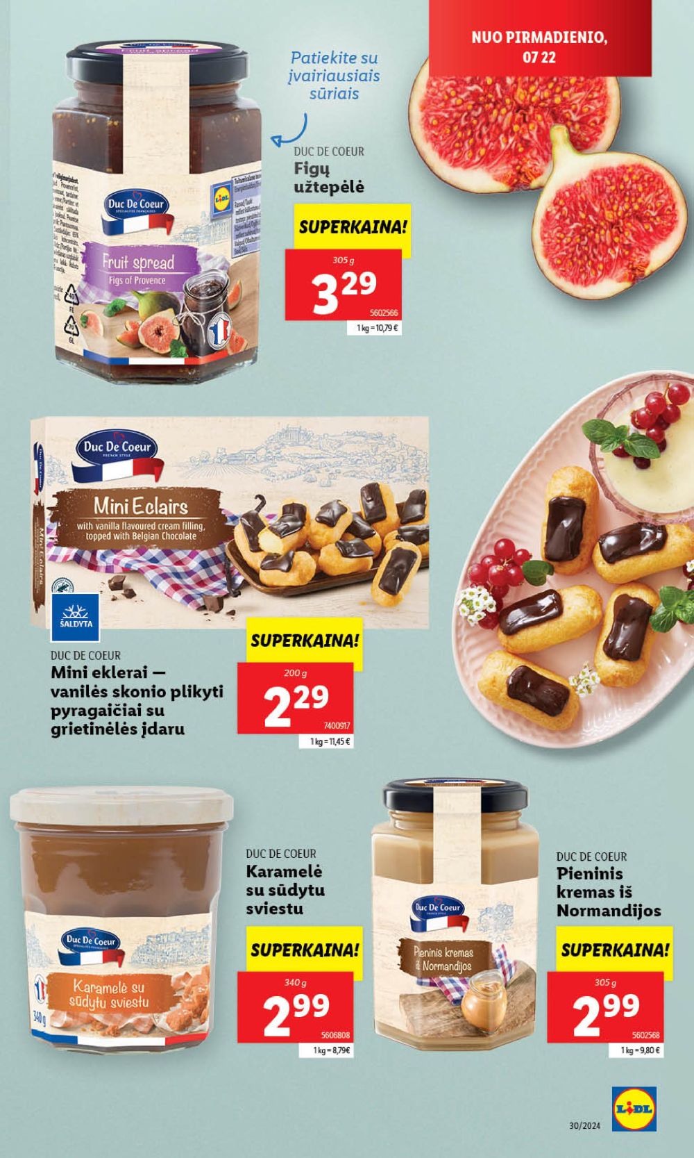 lidl - LIDL - Prancūzų virtuvės tradicijos (2024 07 22 - 2024 07 28) - page: 13