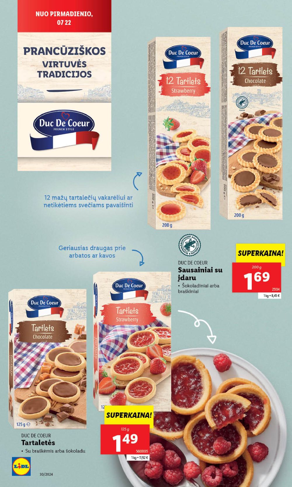 lidl - LIDL - Prancūzų virtuvės tradicijos (2024 07 22 - 2024 07 28) - page: 14