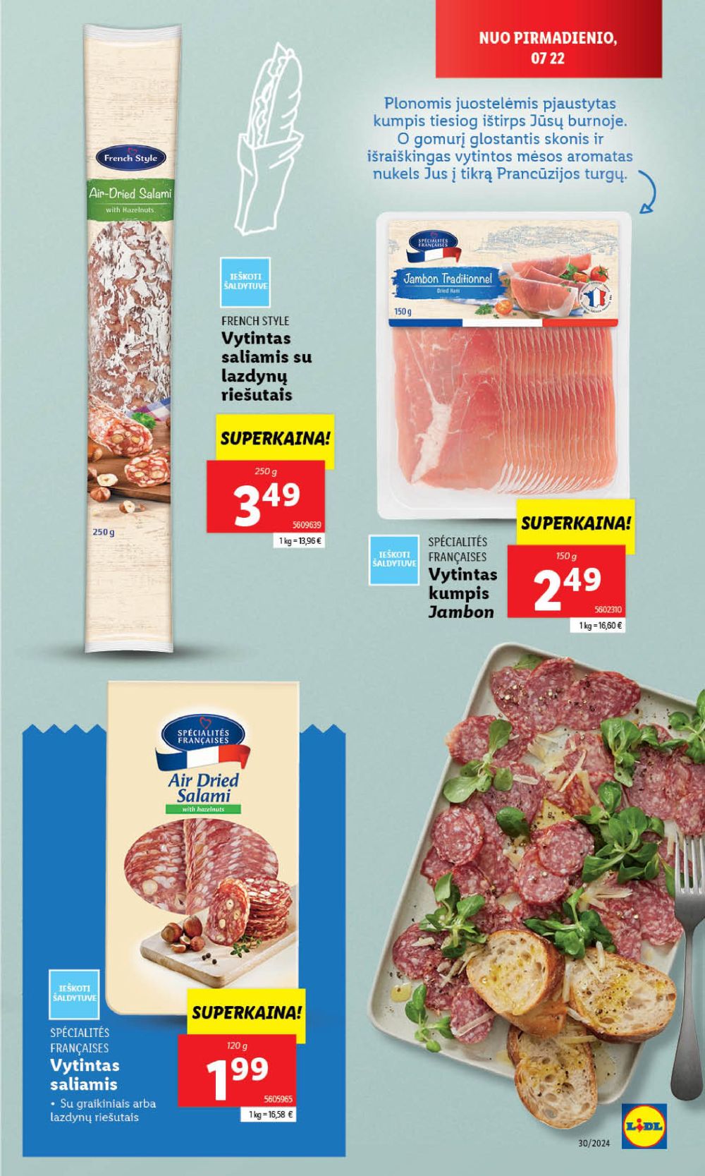 lidl - LIDL - Prancūzų virtuvės tradicijos (2024 07 22 - 2024 07 28) - page: 7