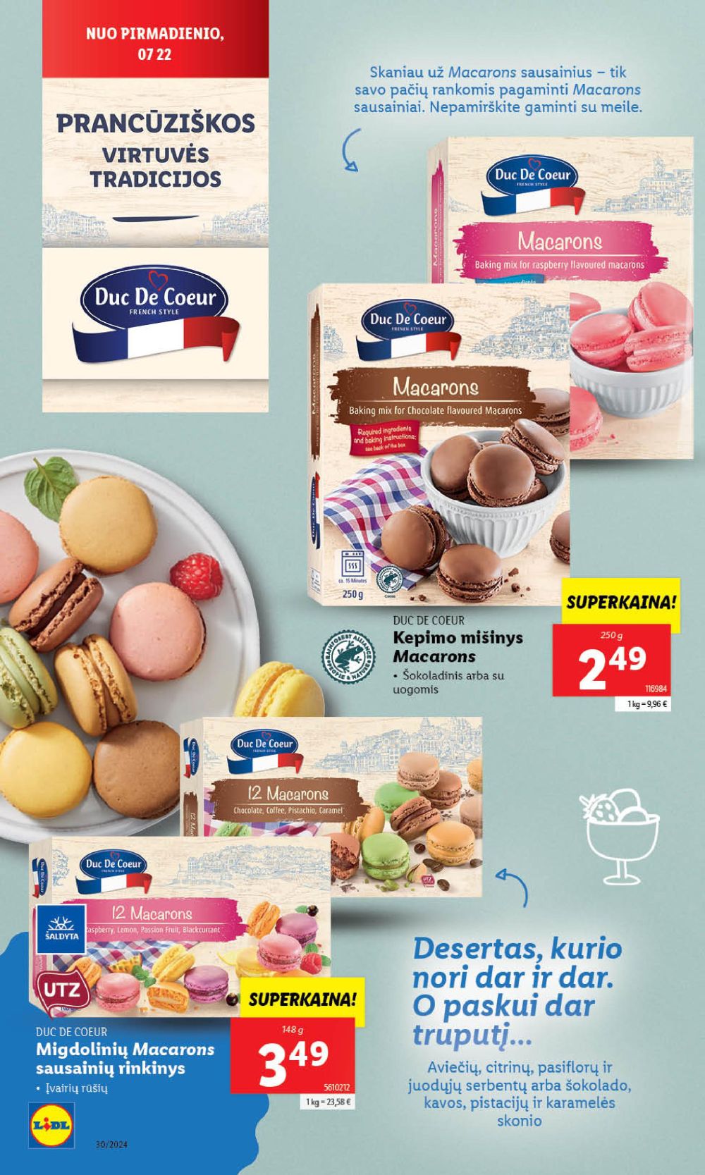 lidl - LIDL - Prancūzų virtuvės tradicijos (2024 07 22 - 2024 07 28) - page: 10