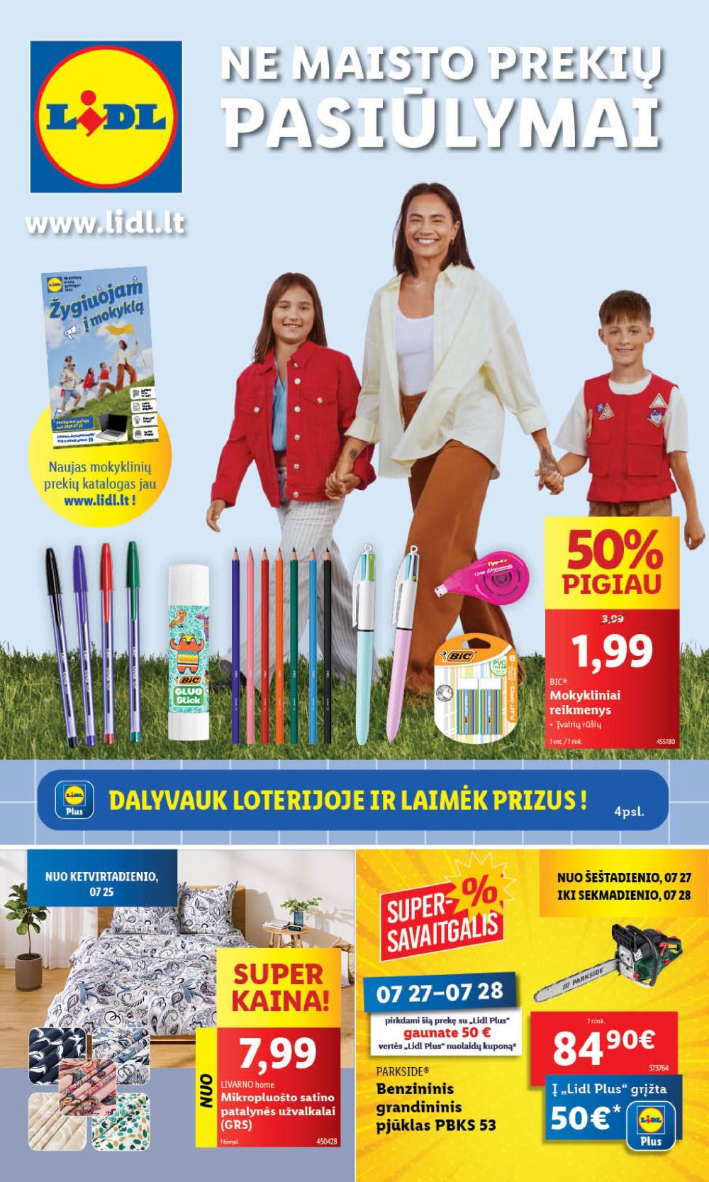 lidl - LIDL - Ne maisto prekių pasiūlymai (2024 07 22 - 2024 07 28) - page: 1