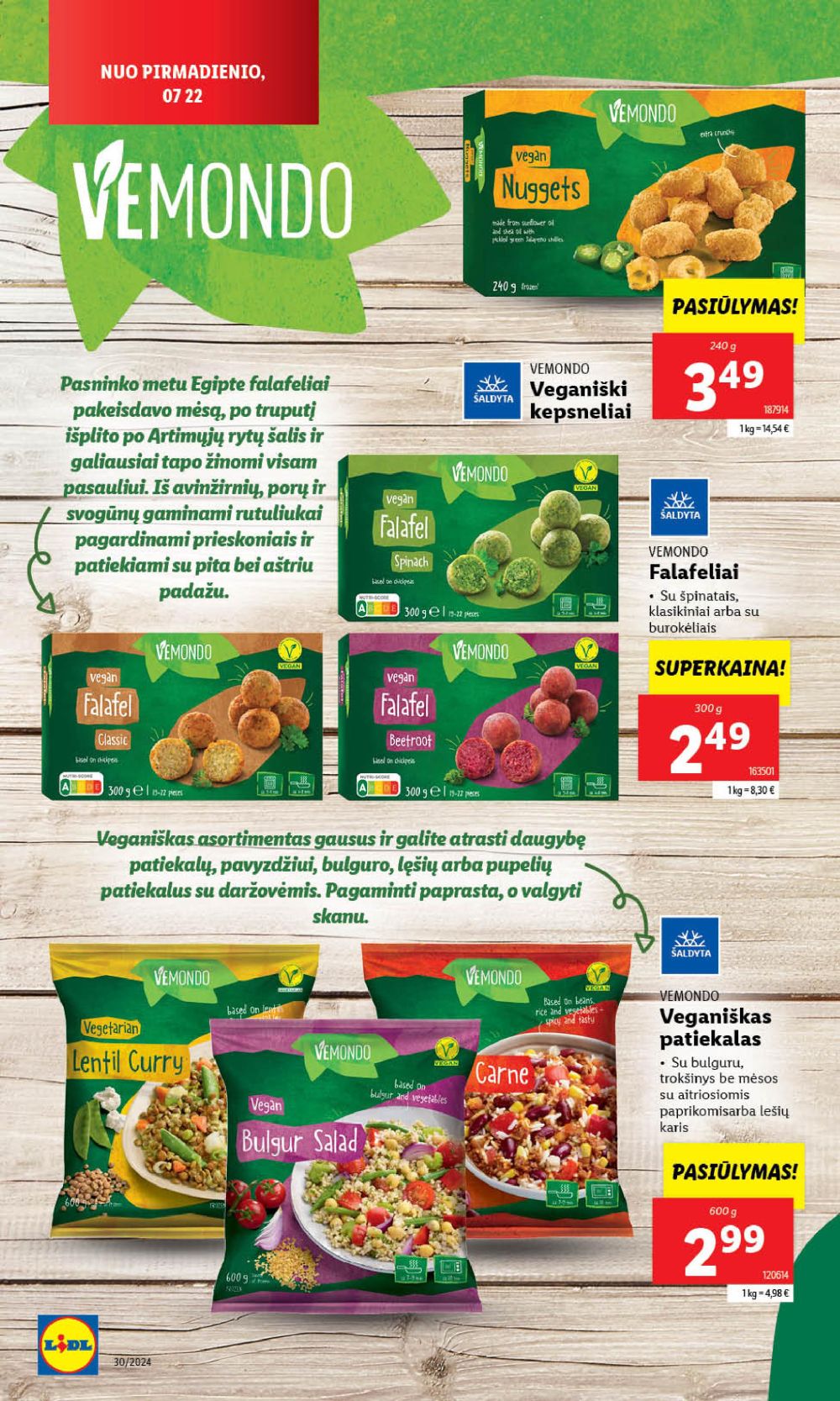 lidl - LIDL - Prekės veganams ir ne tik! (2024 07 22 - 2024 07 28) - page: 4