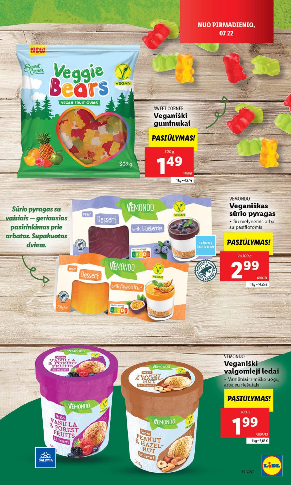 lidl - LIDL - Prekės veganams ir ne tik! (2024 07 22 - 2024 07 28) - page: 3