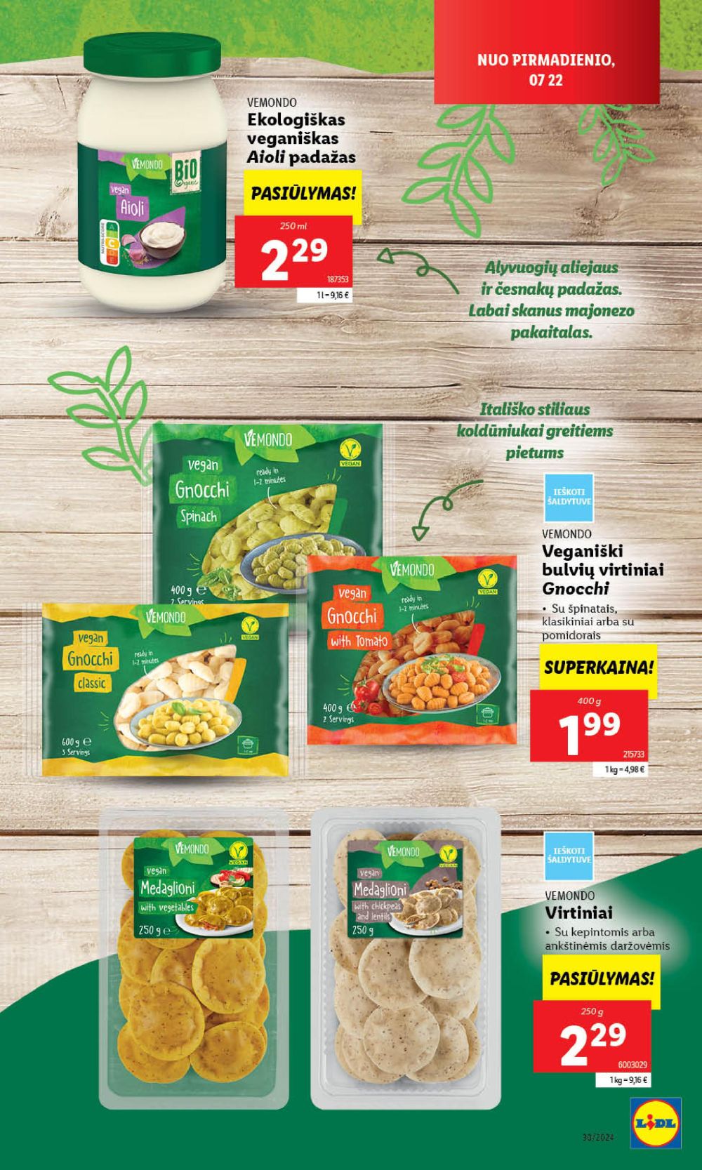 lidl - LIDL - Prekės veganams ir ne tik! (2024 07 22 - 2024 07 28) - page: 5