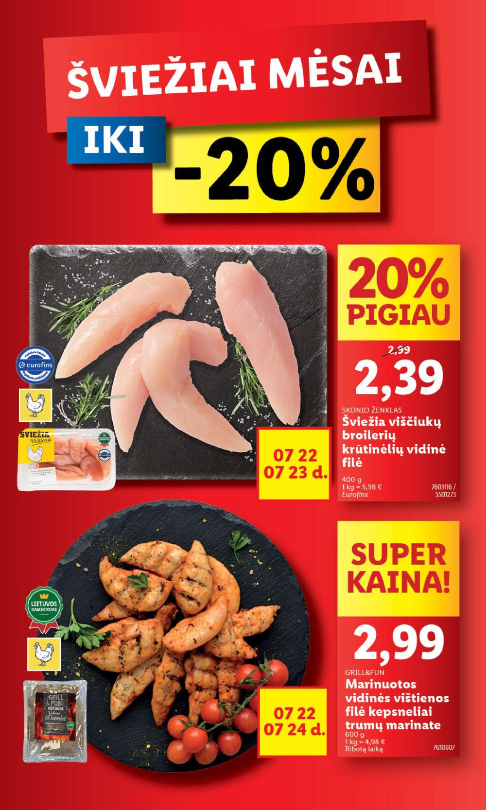 lidl - LIDL - Maisto prekių pasiūlymai (2024 07 25 - 2024 07 28) - page: 16