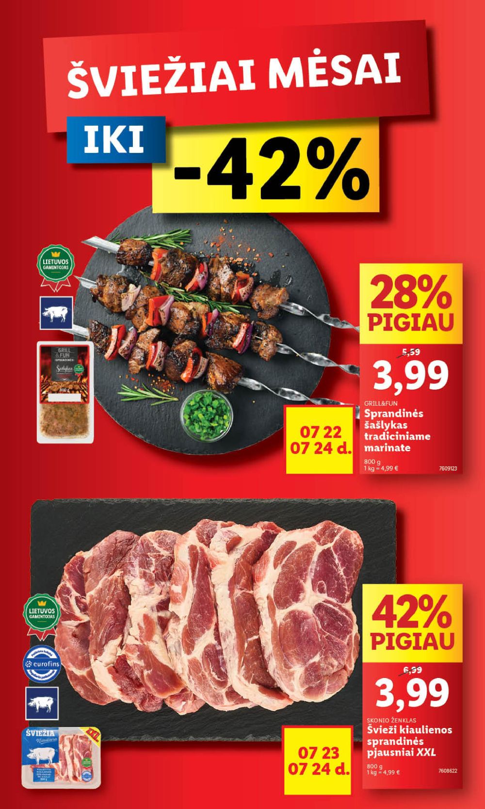 lidl - LIDL - Maisto prekių pasiūlymai (2024 07 25 - 2024 07 28) - page: 17