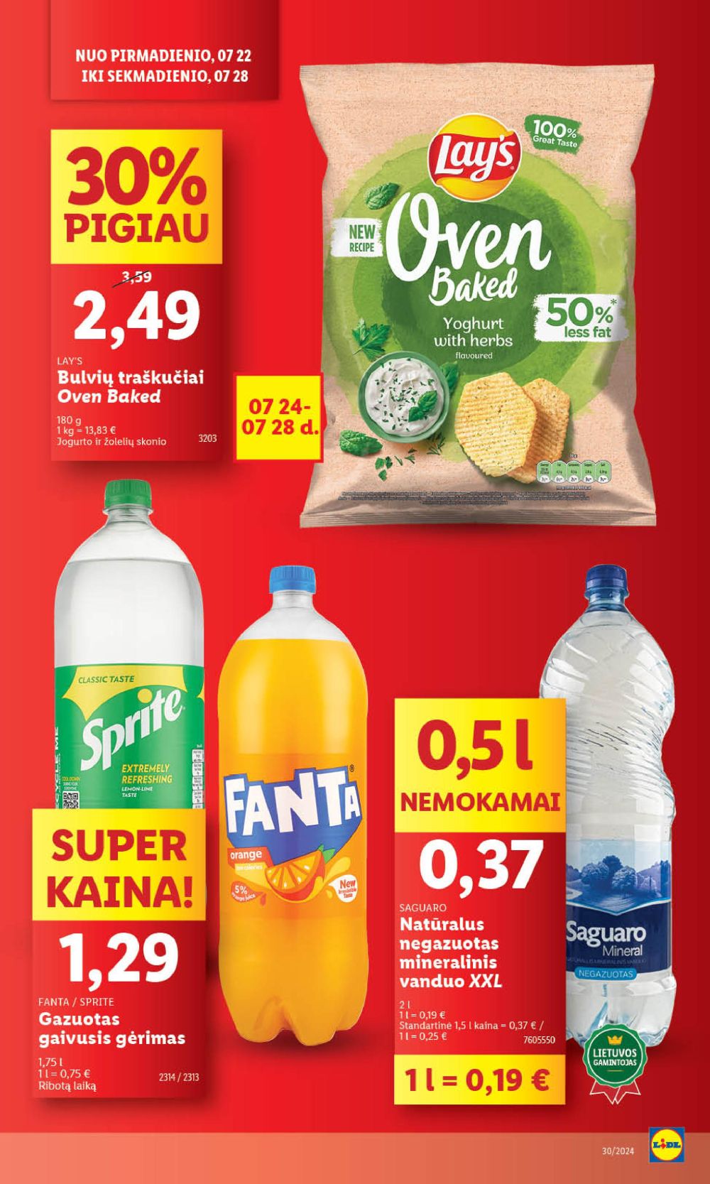 lidl - LIDL - Maisto prekių pasiūlymai (2024 07 25 - 2024 07 28) - page: 28