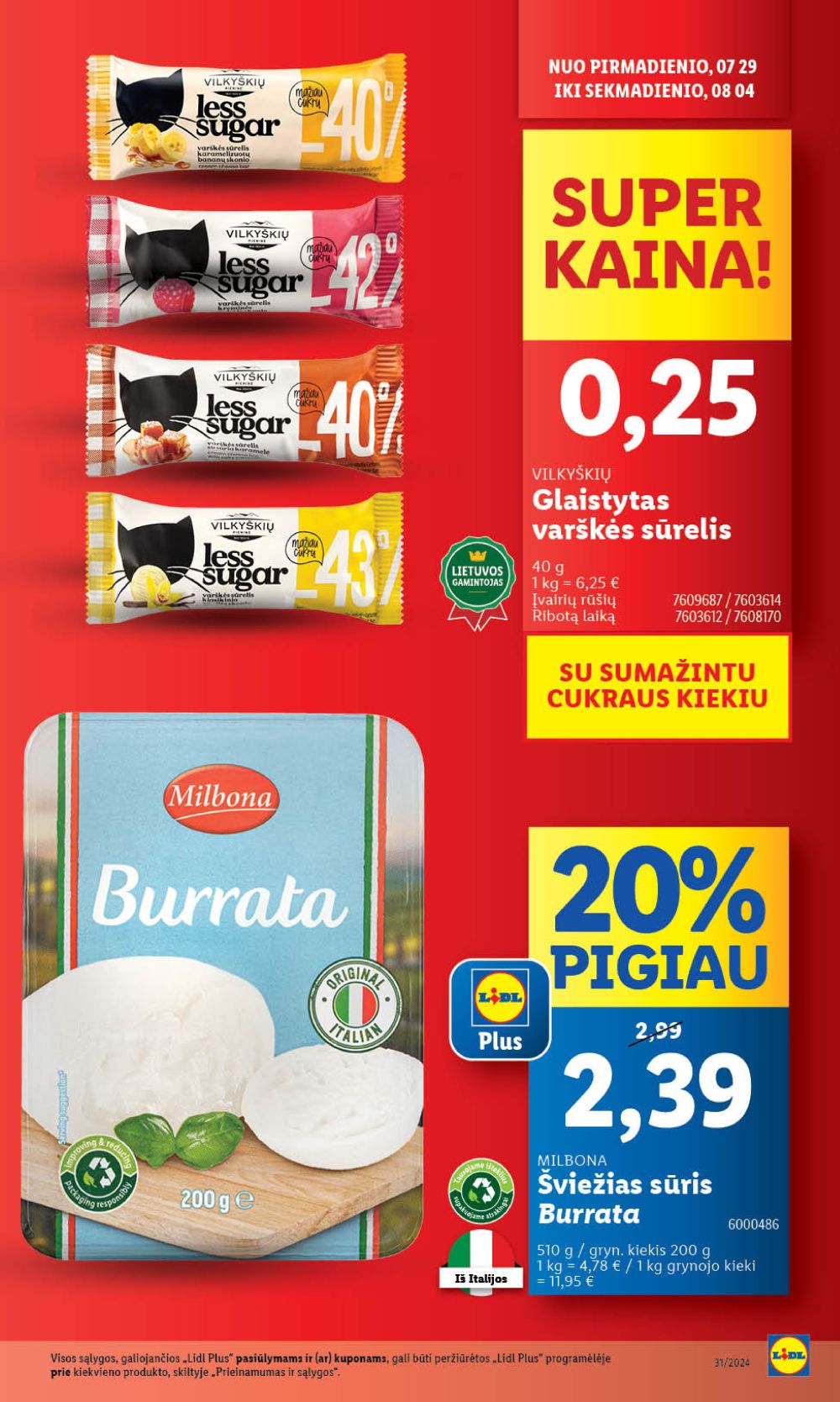 lidl - LIDL - Maisto prekių pasiūlymai (2024 07 29 - 2024 08 04) - page: 12