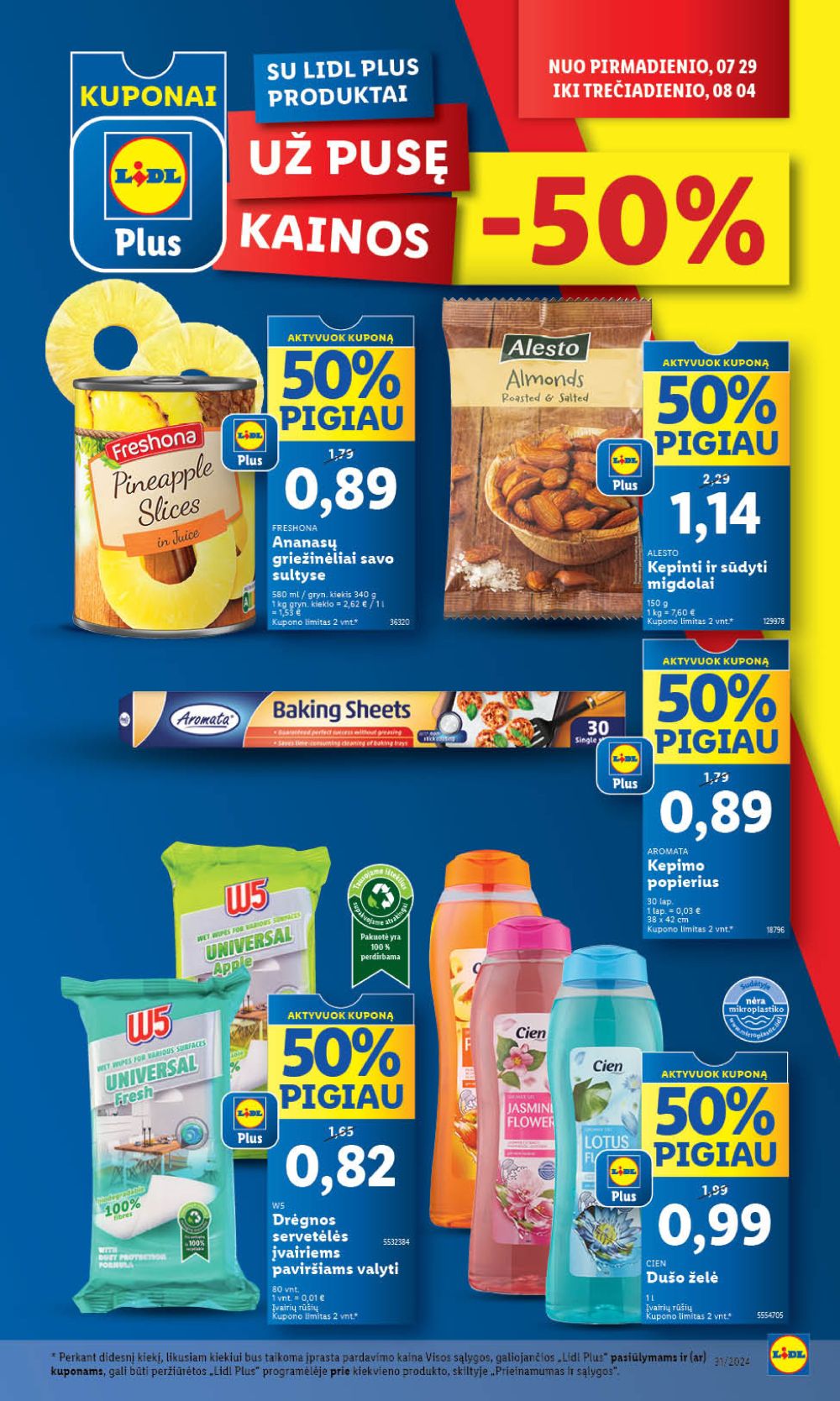 lidl - LIDL - Maisto prekių pasiūlymai (2024 07 29 - 2024 08 04) - page: 3