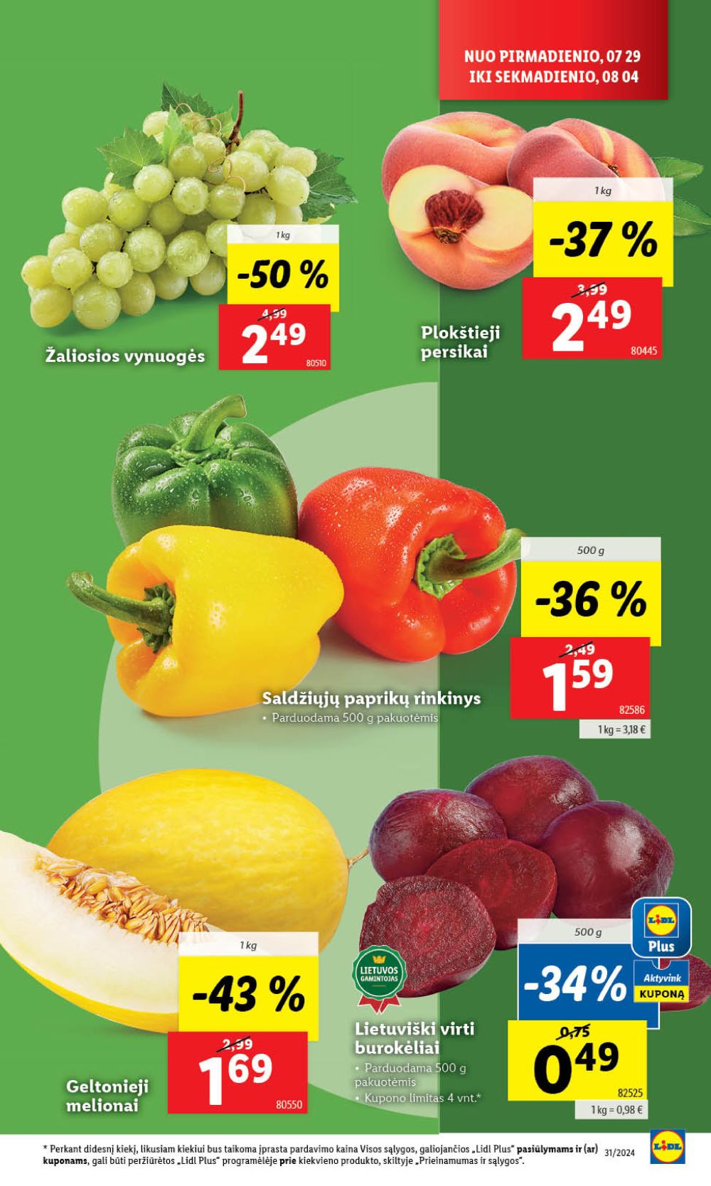 lidl - LIDL - Maisto prekių pasiūlymai (2024 07 29 - 2024 08 04) - page: 5