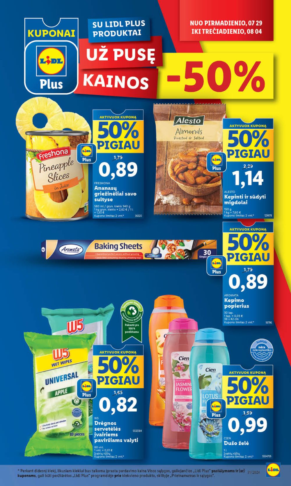 lidl - LIDL - Maisto prekių pasiūlymai (2024 08 01 - 2024 08 04) - page: 14