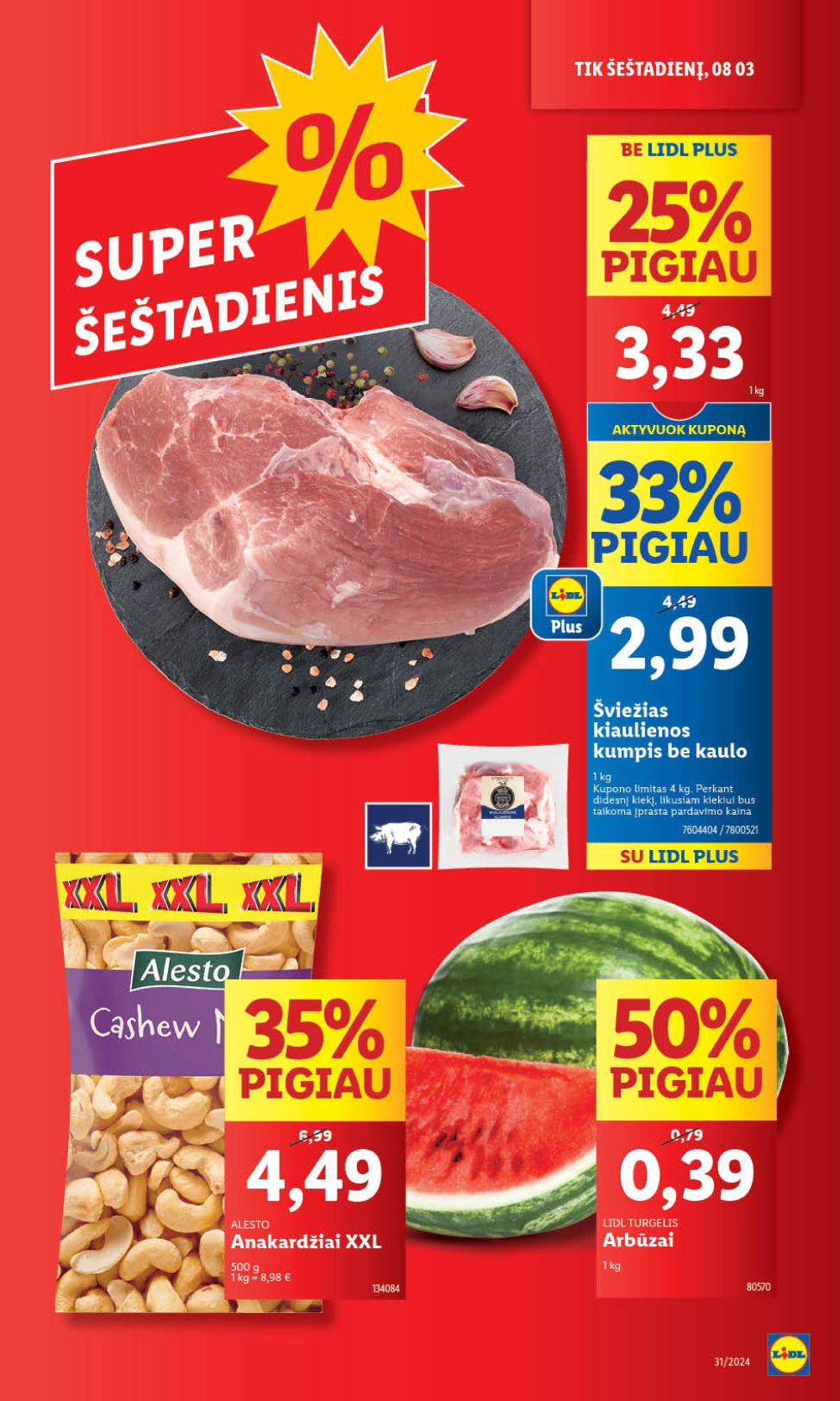 lidl - LIDL - Maisto prekių pasiūlymai (2024 08 01 - 2024 08 04) - page: 2