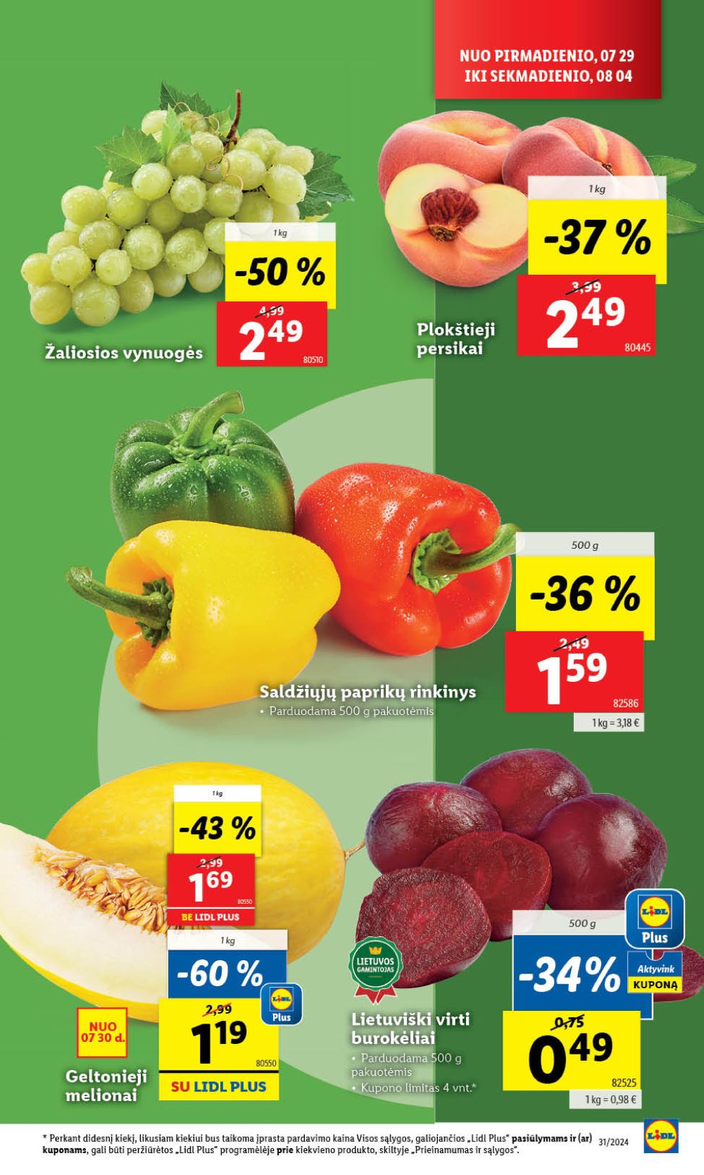 lidl - LIDL - Maisto prekių pasiūlymai (2024 08 01 - 2024 08 04) - page: 17