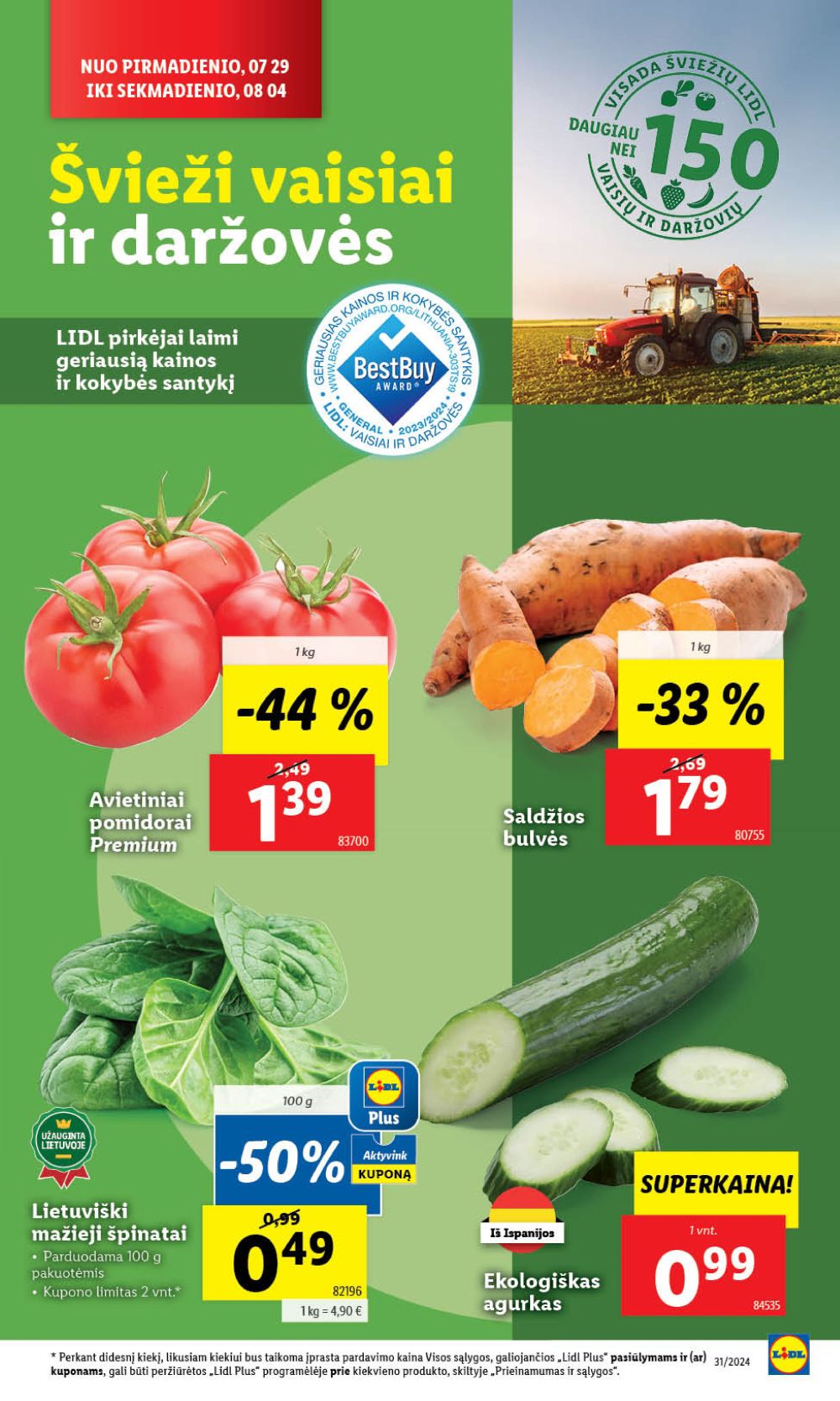 lidl - LIDL - Maisto prekių pasiūlymai (2024 08 01 - 2024 08 04) - page: 16