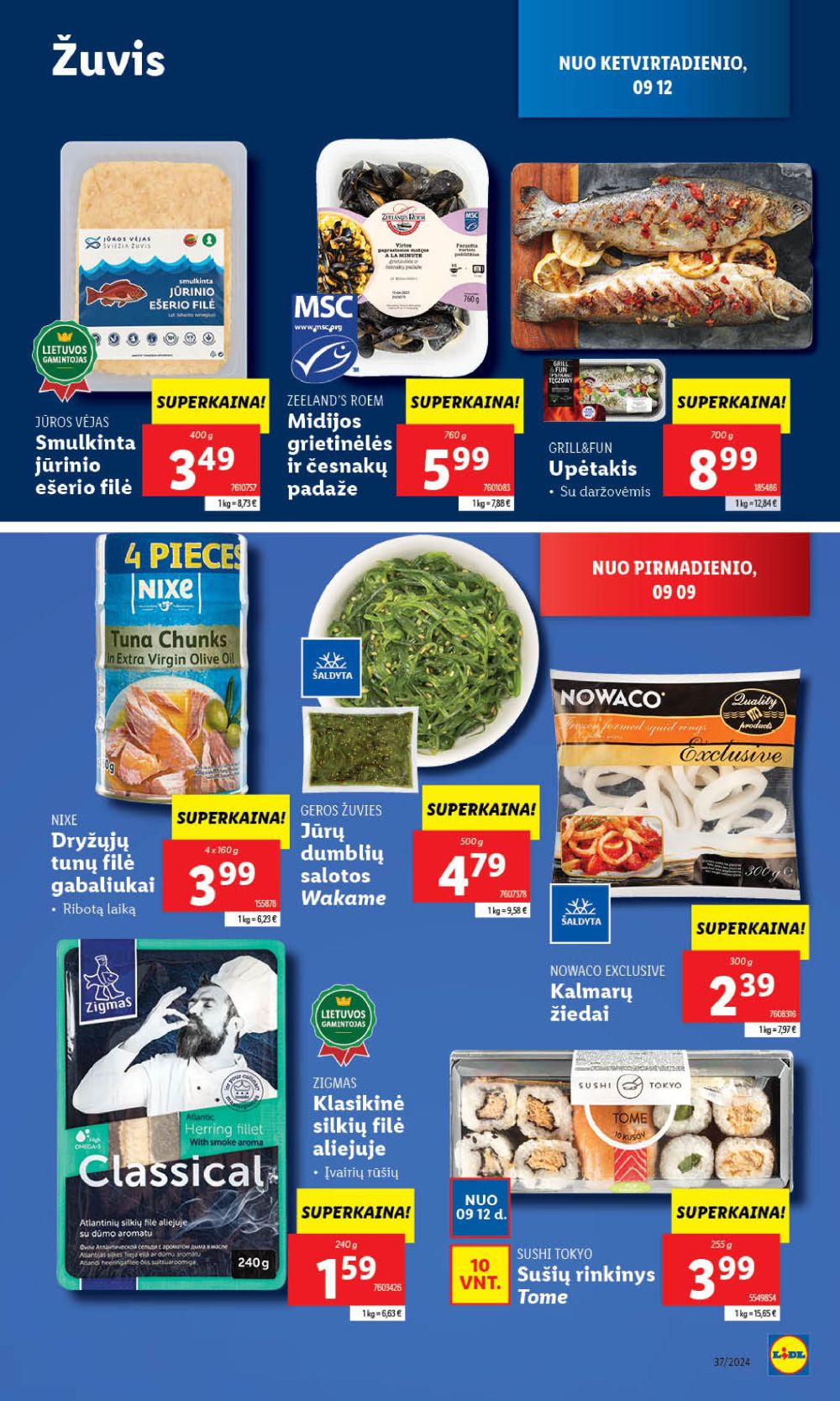 lidl - LIDL - Maisto prekių pasiūlymai (2024 09 09 - 2024 09 15) - page: 27