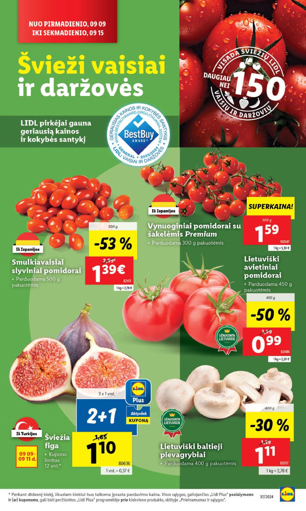 lidl - LIDL - Maisto prekių pasiūlymai (2024 09 09 - 2024 09 15) - page: 8